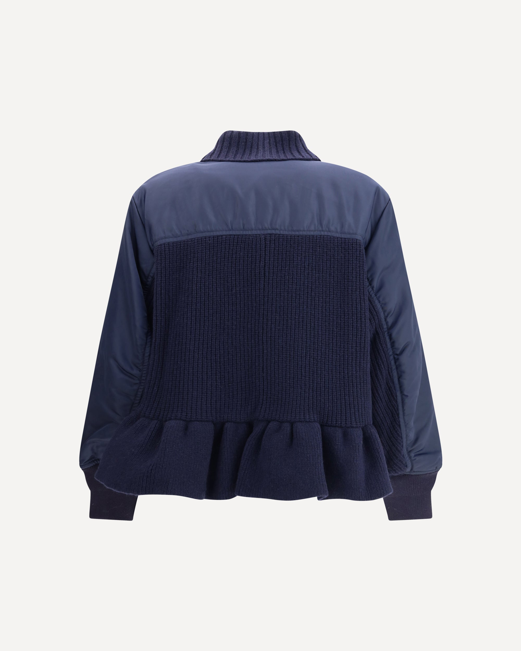 Bomber Jacket with wool inserts - 2