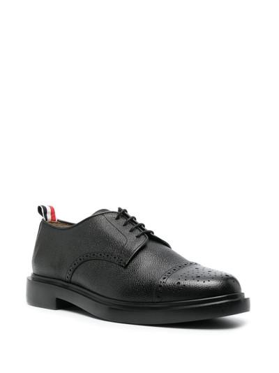 Thom Browne almond-toe Derby shoes outlook