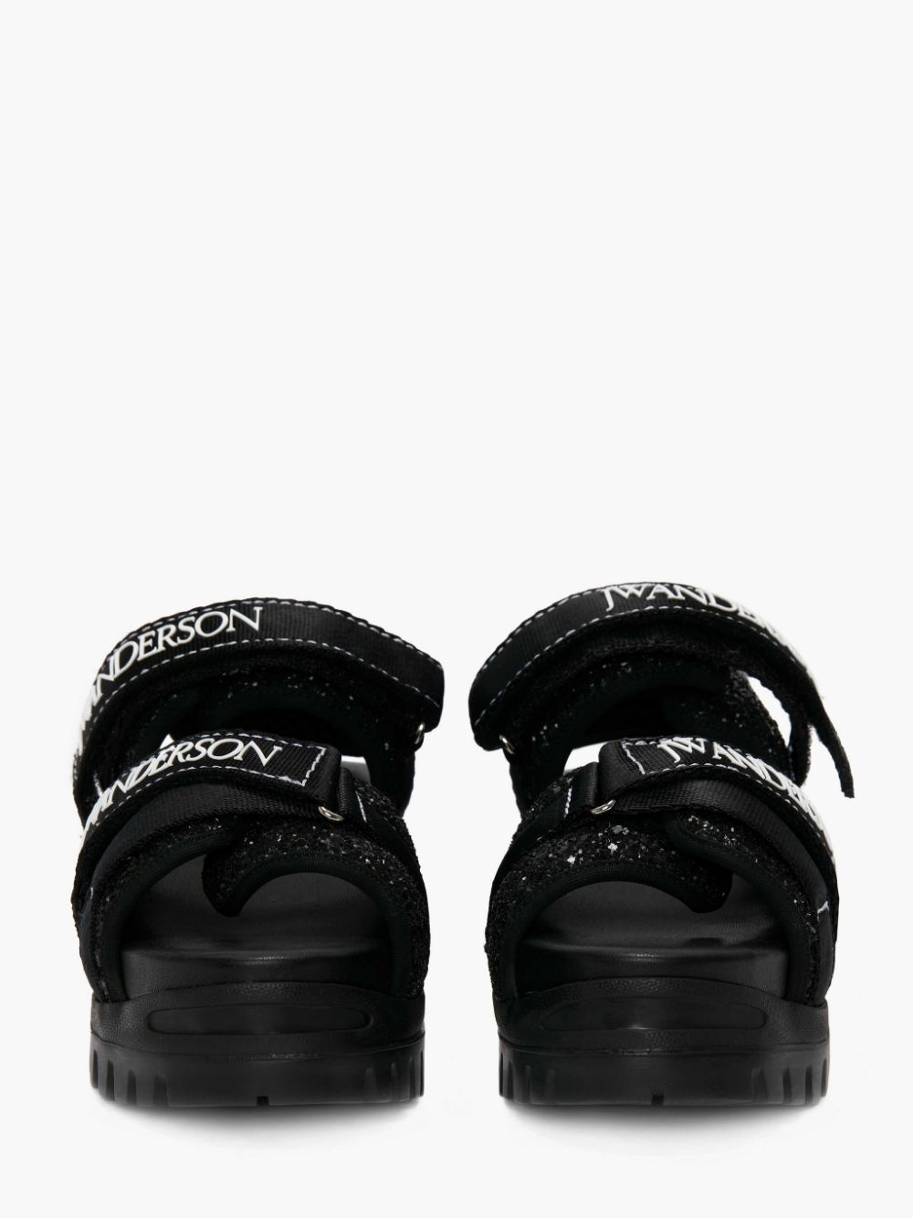 logo-print chunky sandals - 3