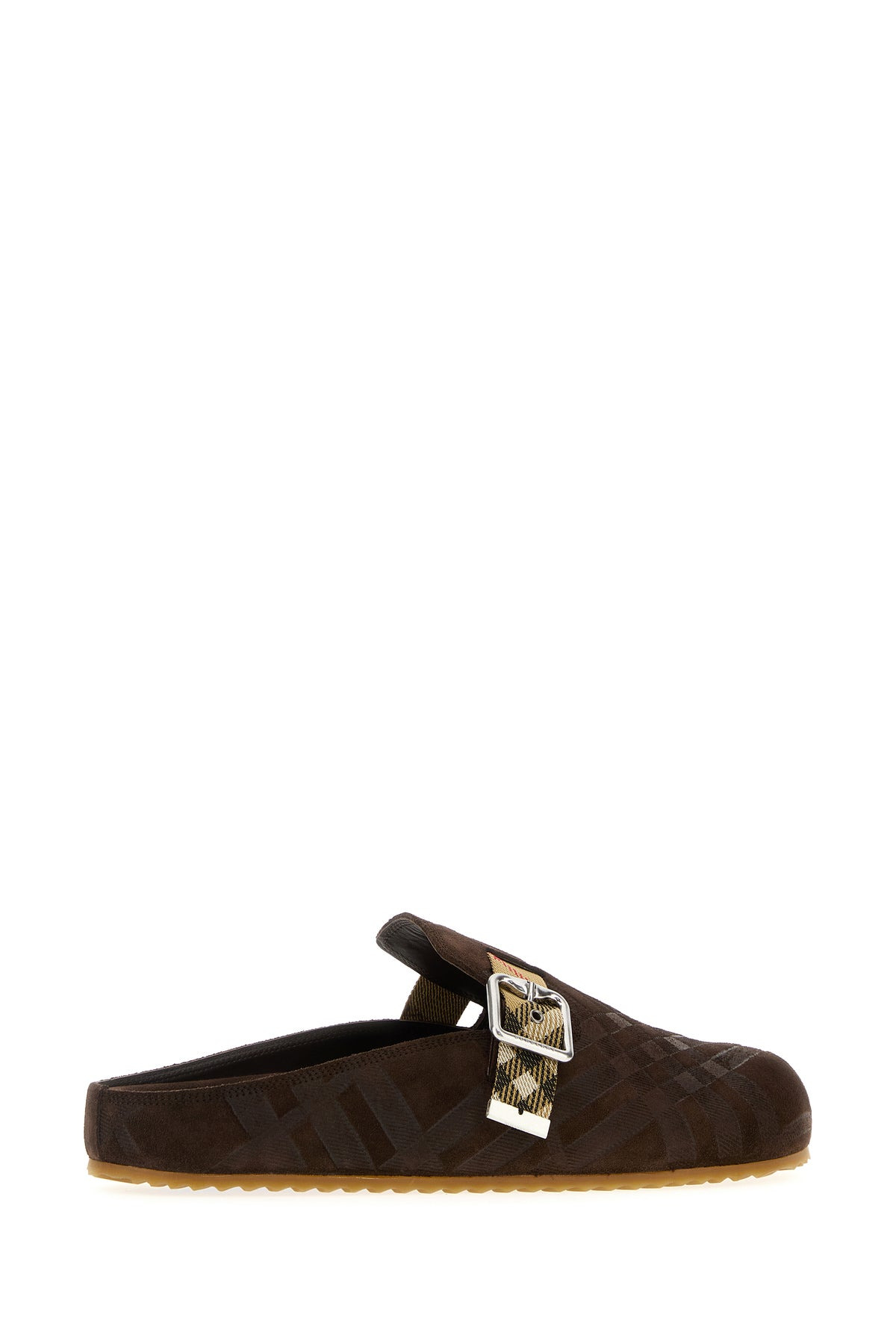 Brown suede slippers - 3