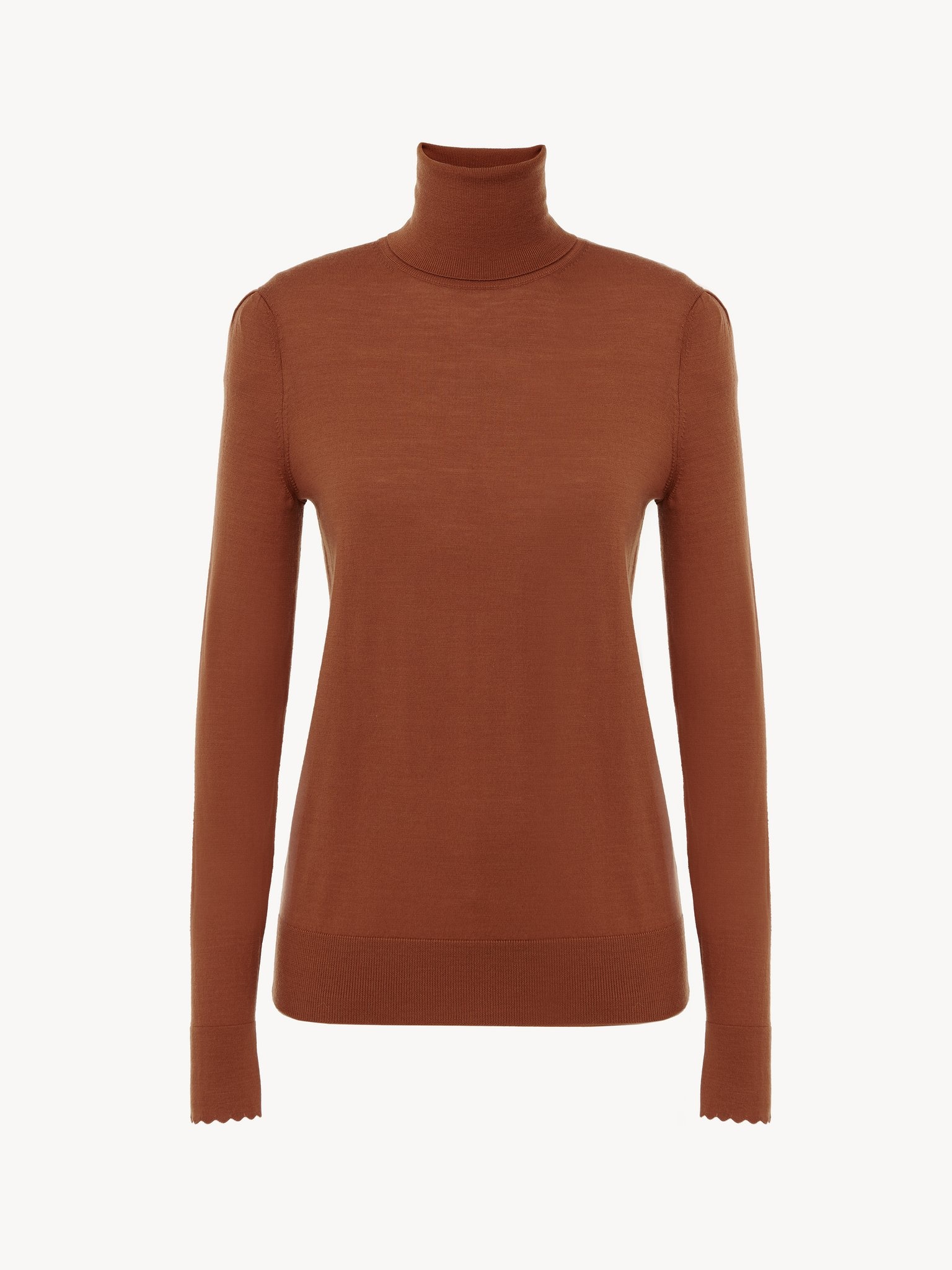 FITTED TURTLENECK JUMPER - 3