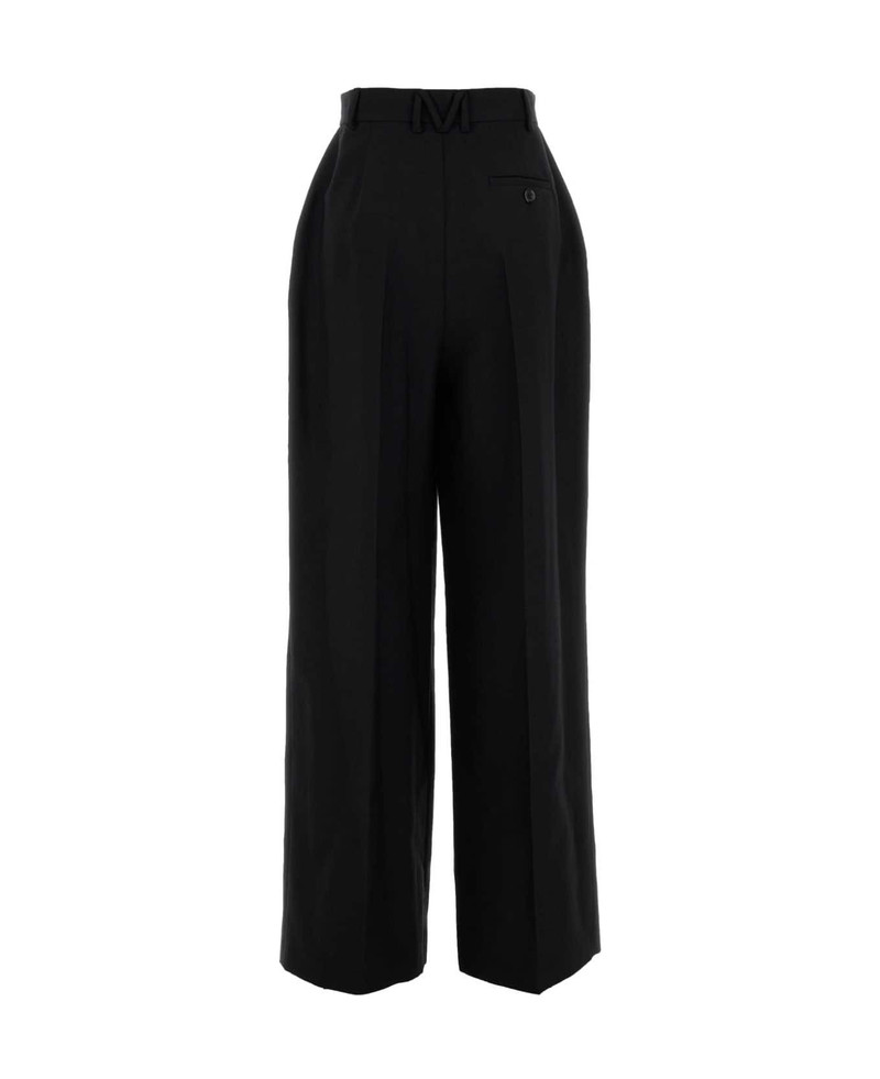 Moschino Black Wool Palazzo Pant outlook