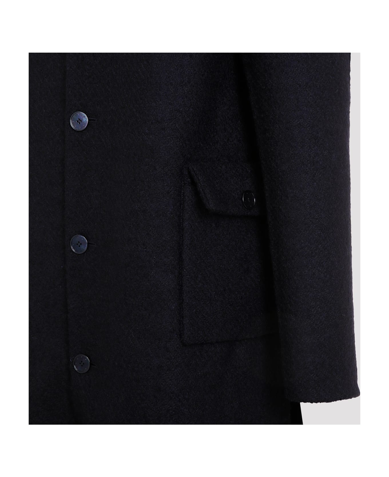 Virgin Wool Coat - 5