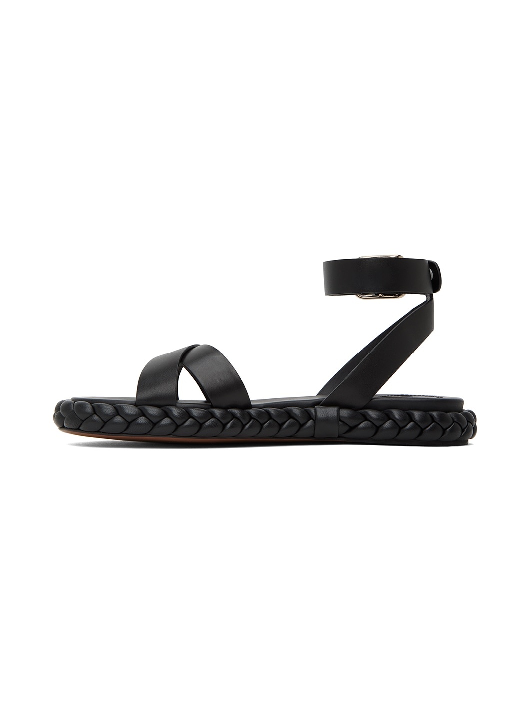 Black Pip Sandals - 3