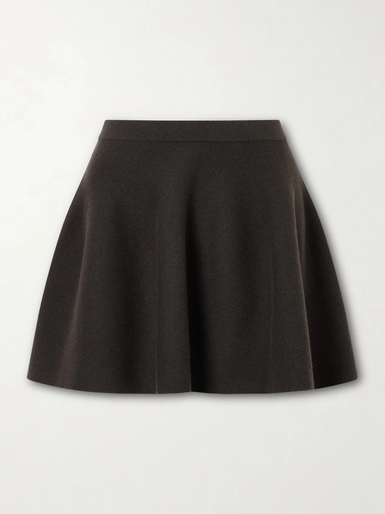 Wren Cashmere Knit Mini Skirt - 1