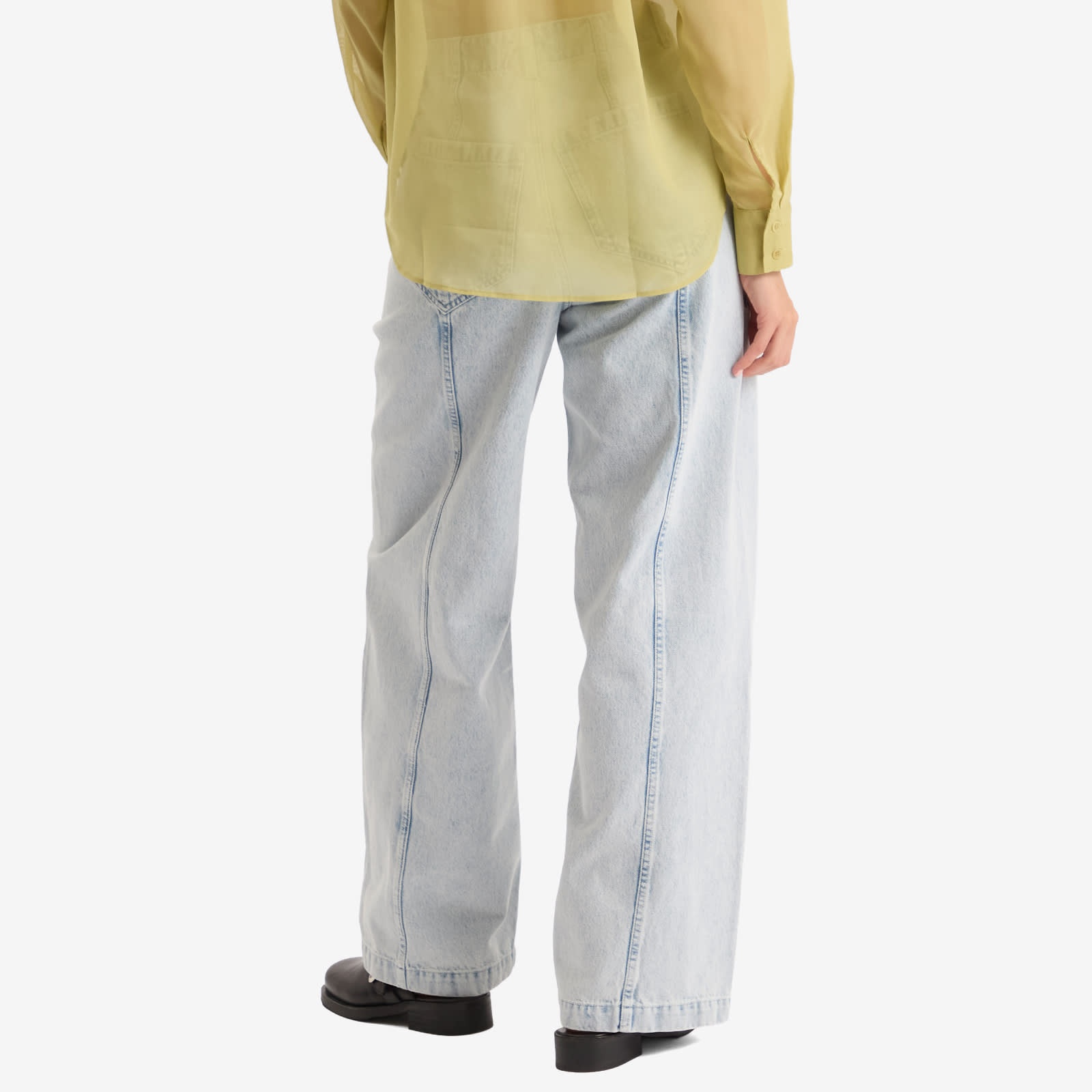YMC Displaced Seam Jeans - 3