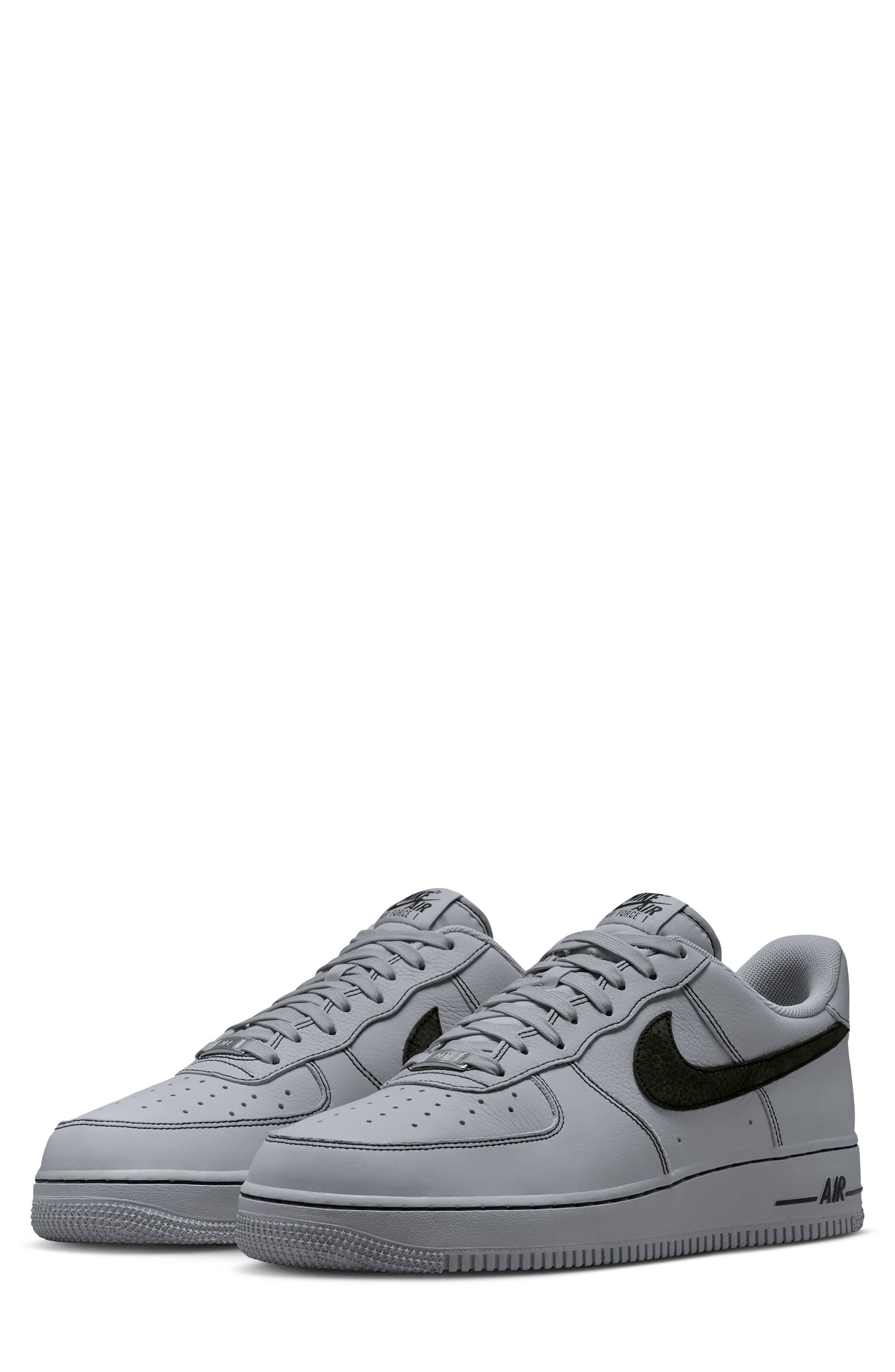 Nike Air Force 1 '07 LV8 Sneaker in Wolf Grey/Black at Nordstrom - 1