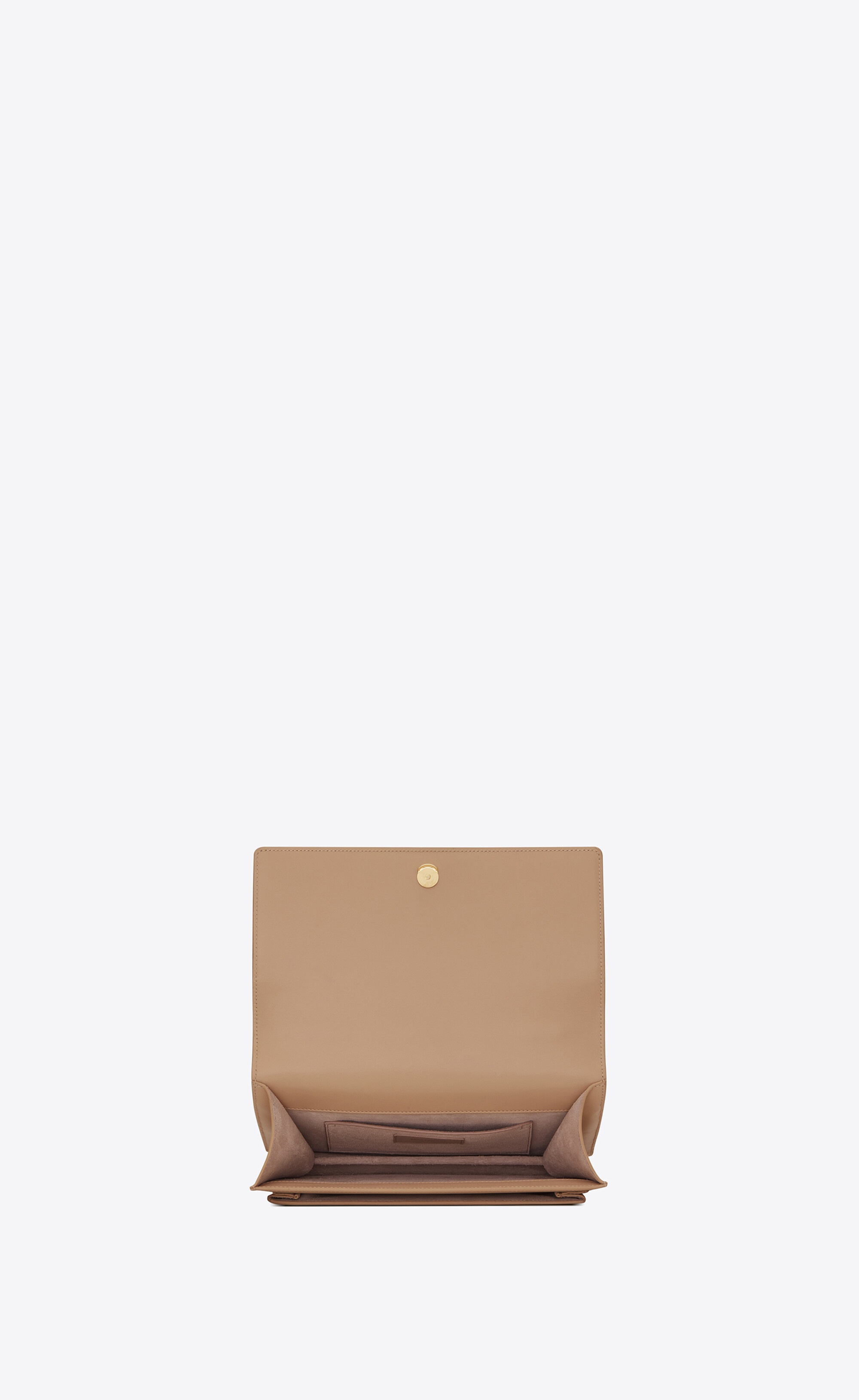 sunset medium satchel in smooth leather - 6