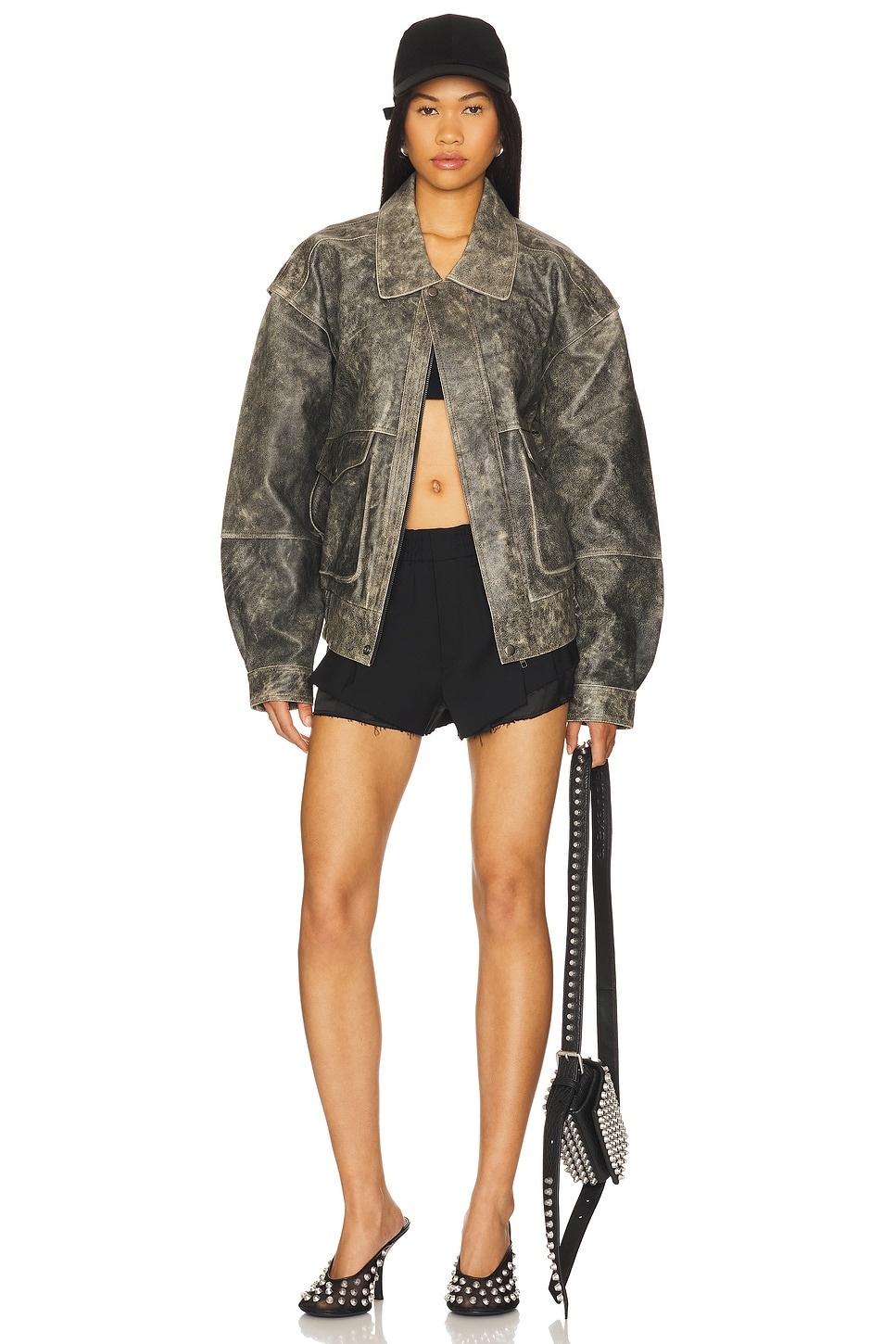 Sartorial Short With Logo Embroidery - 5