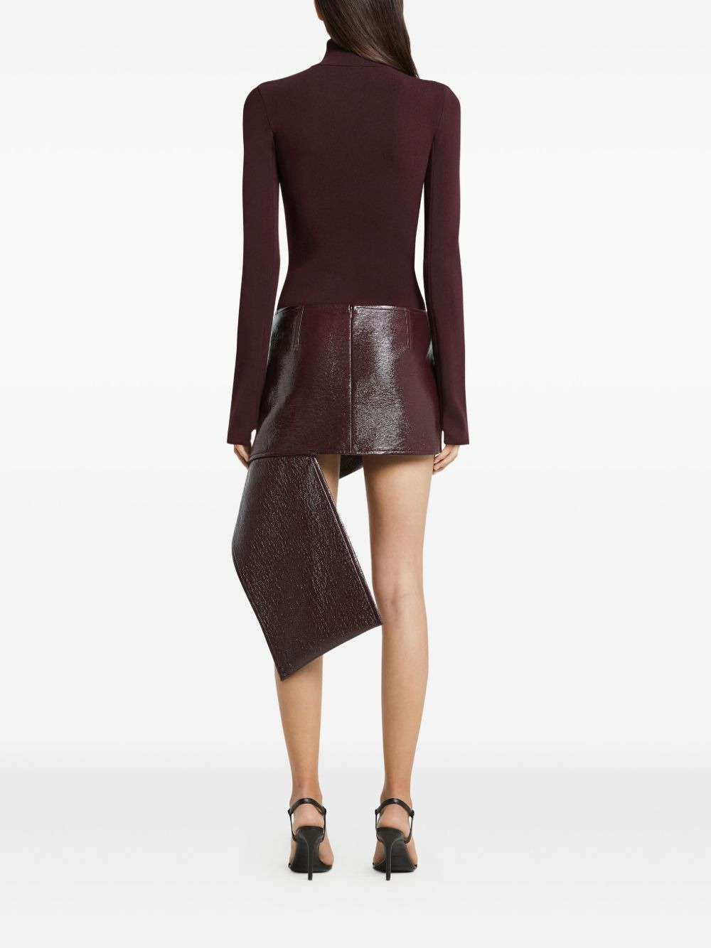 mock-neck long-sleeve sweater - 4