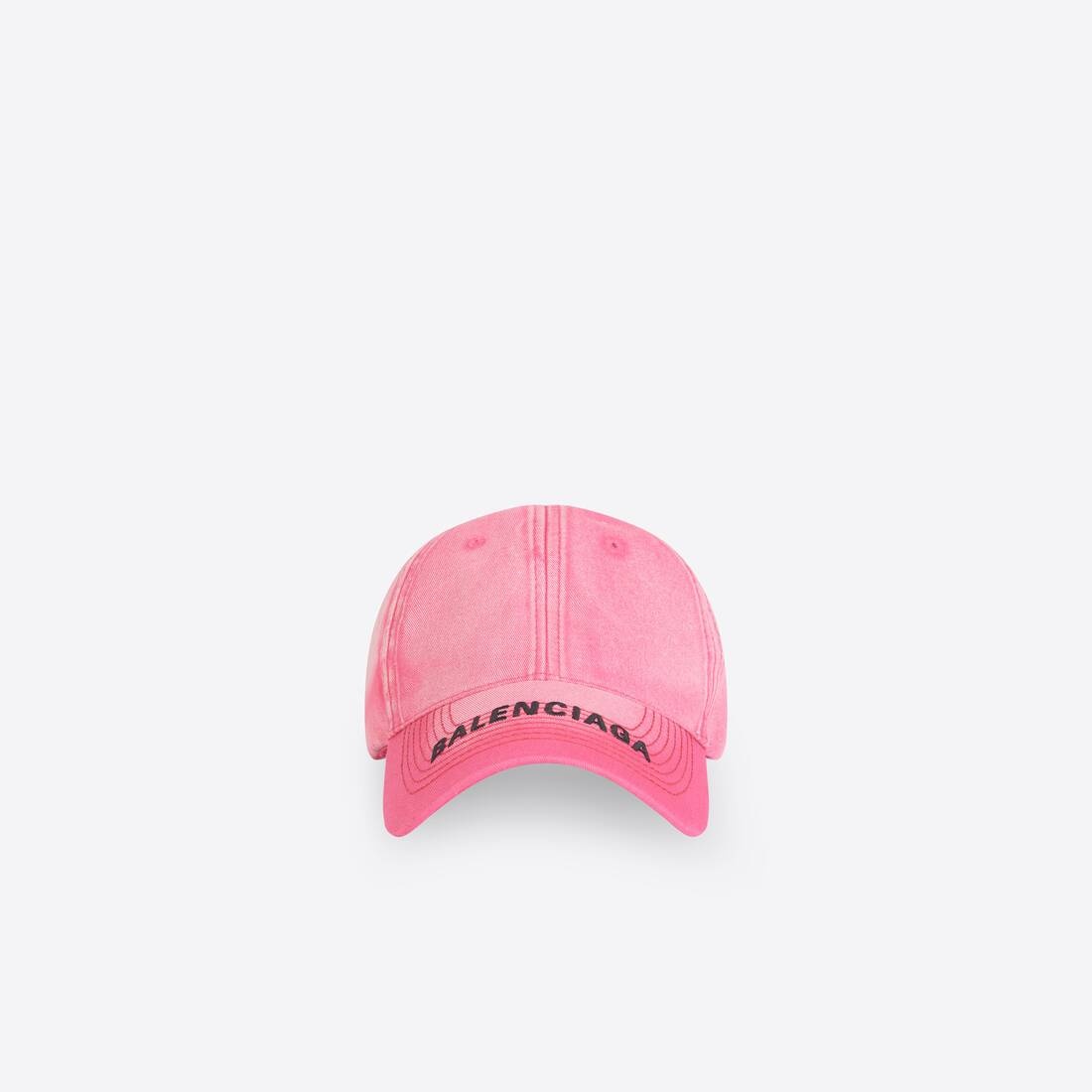 Balenciaga Cap in Fuchsia/black - 1