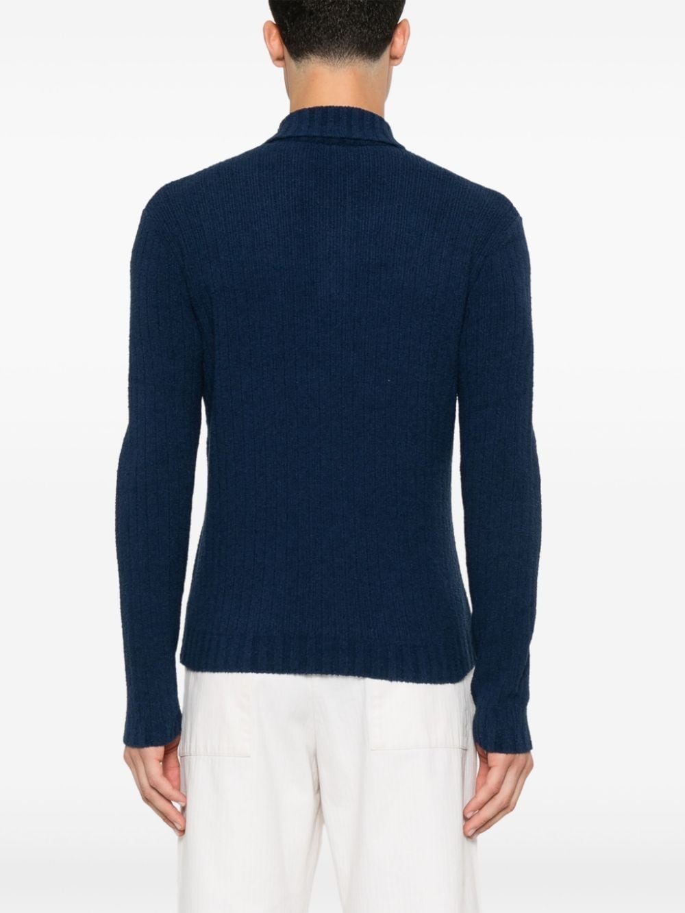 bouclé polo shirt - 4