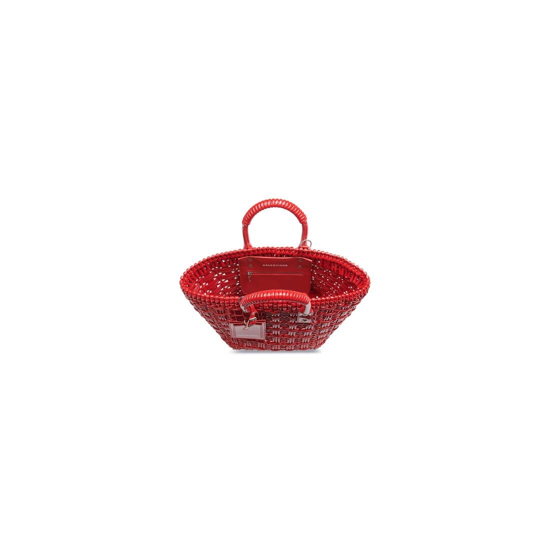 Women's Bistro Xs Basket With Strap in Red - 5