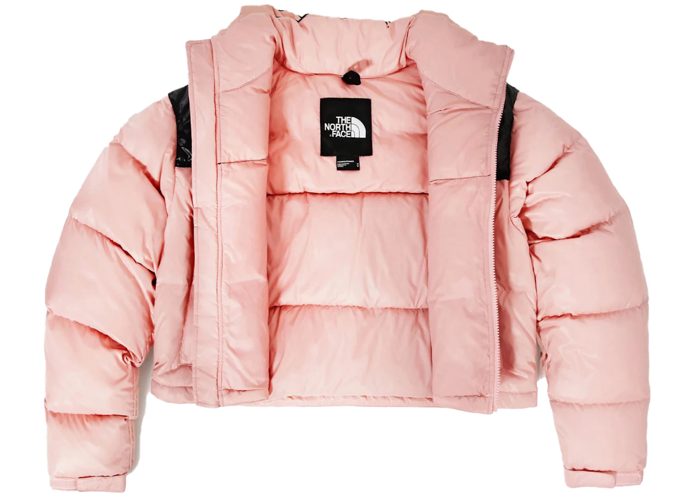 The North Face Women's Nuptse Short Jacket Rose Tan - 2