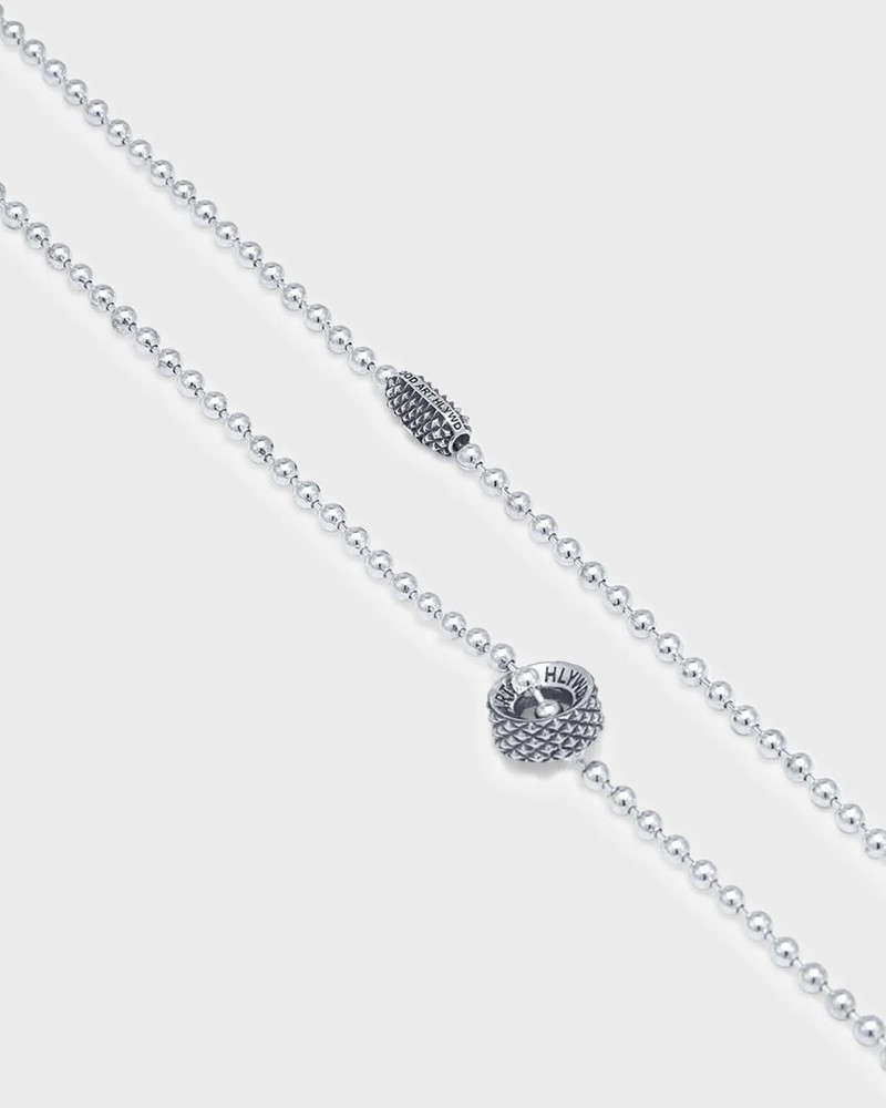 Iron Heart CS-BGBAA-21 GOOD ART HLYWD Goosebump Necklace AA at 21" - Sterling Silver outlook