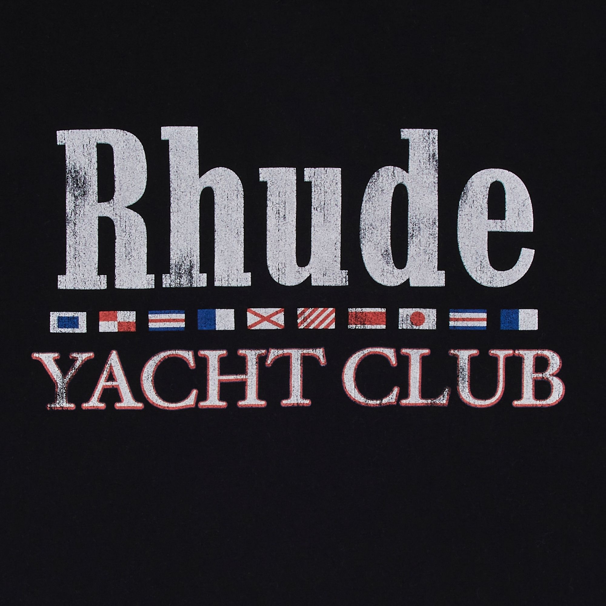 Rhude Flag Tee 'Vintage Black' - 3