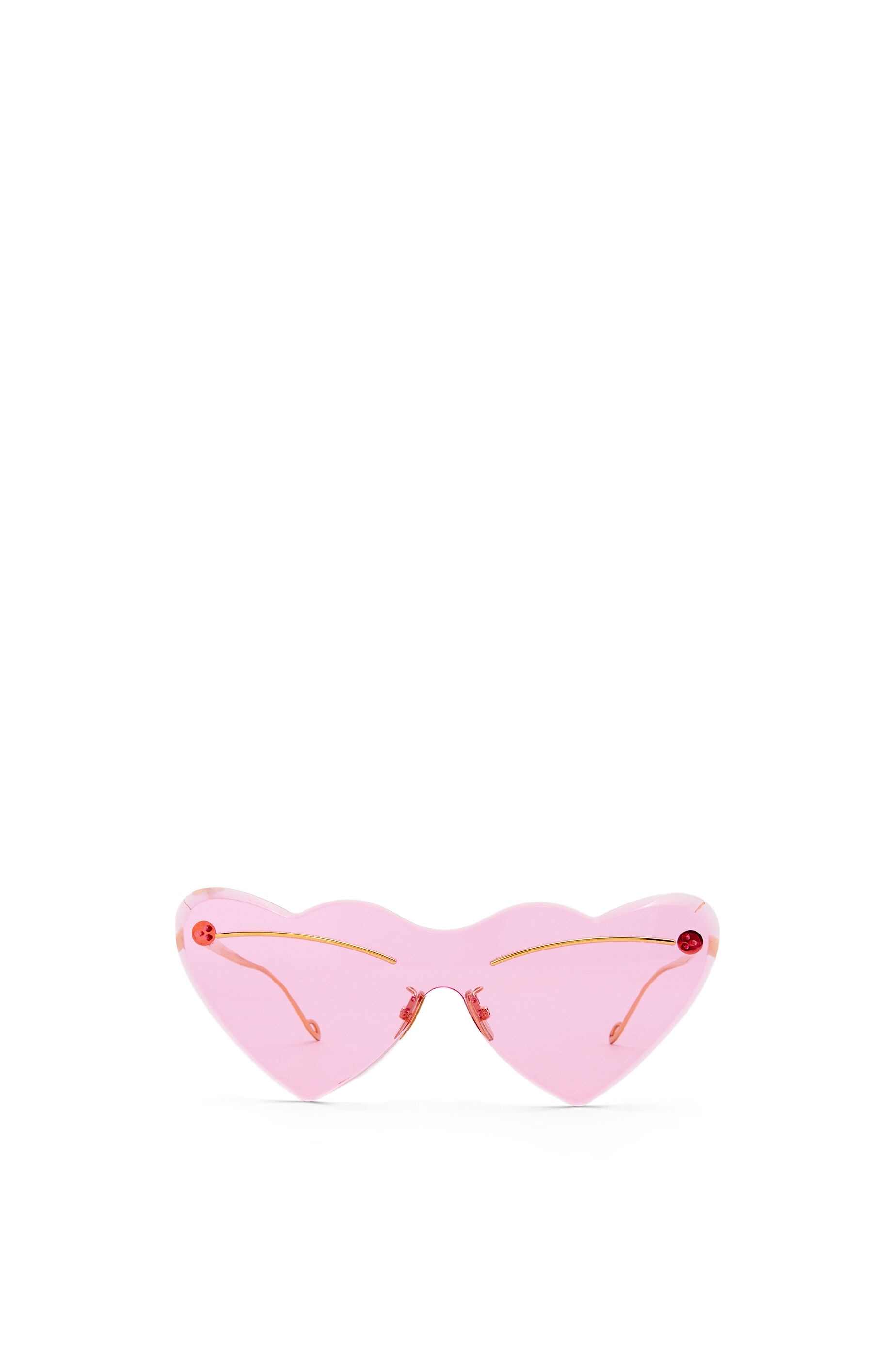 Heart sunglasses in metal - 1