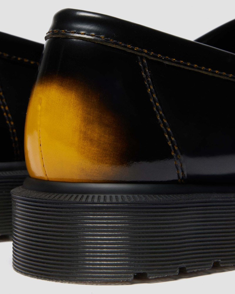 Adrian Arcadia Rub Off Leather Tassel Loafers 4