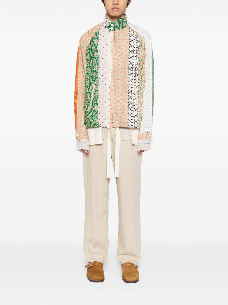 Midorikawa floral-print jacket outlook