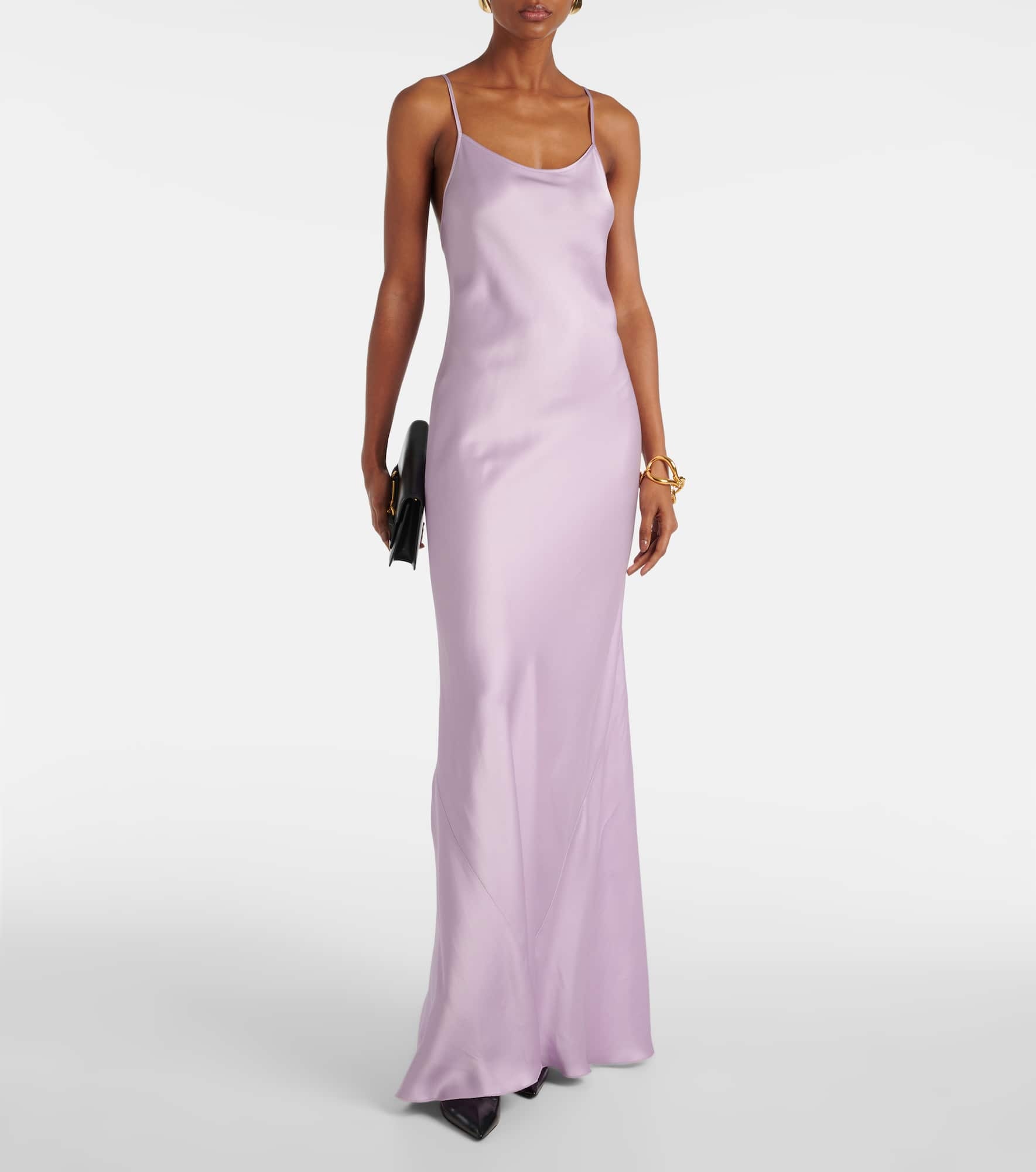 Satin gown - 2