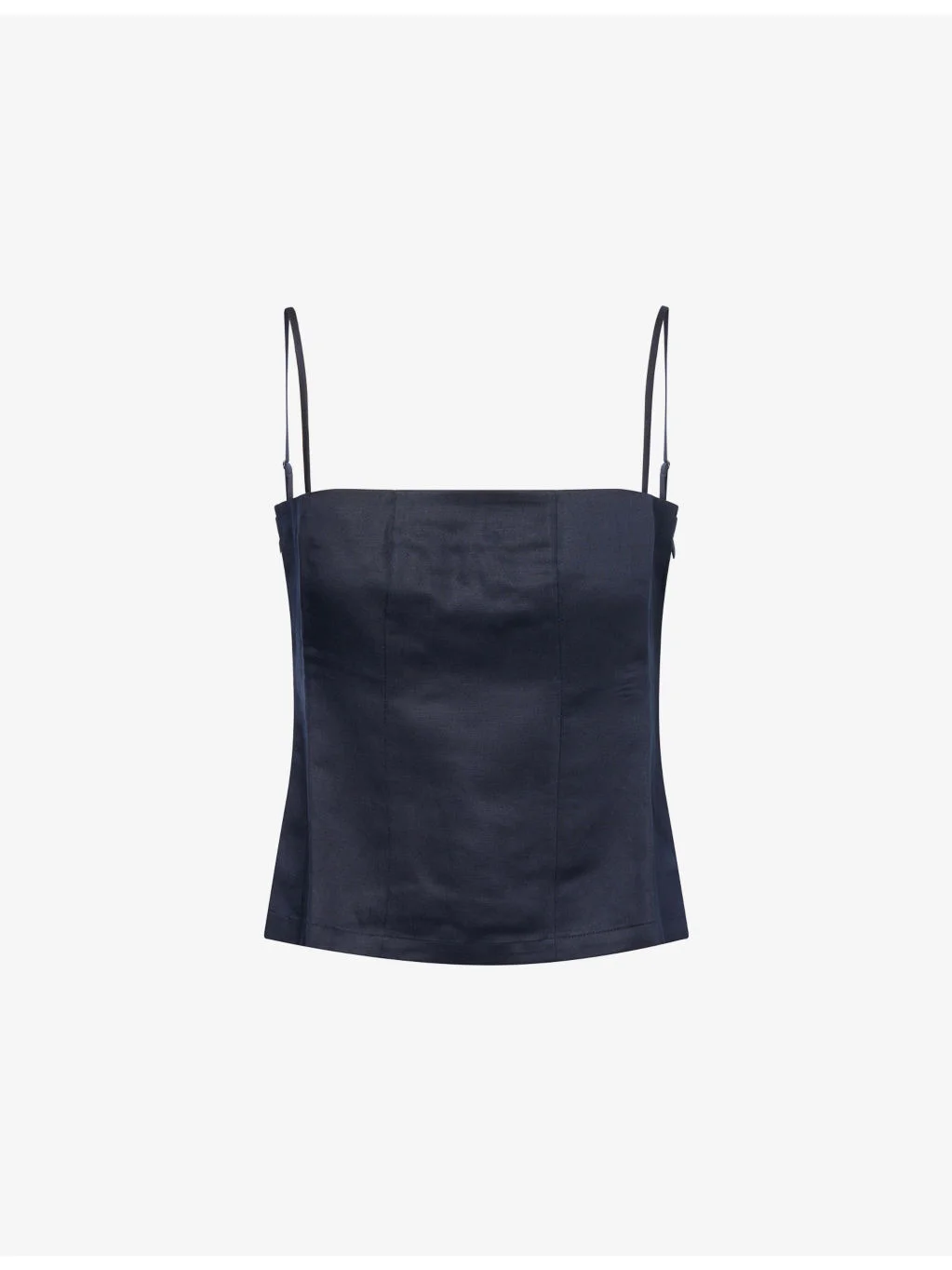 Kinney Spaghetti-Strap Linen-Blend Top - 1