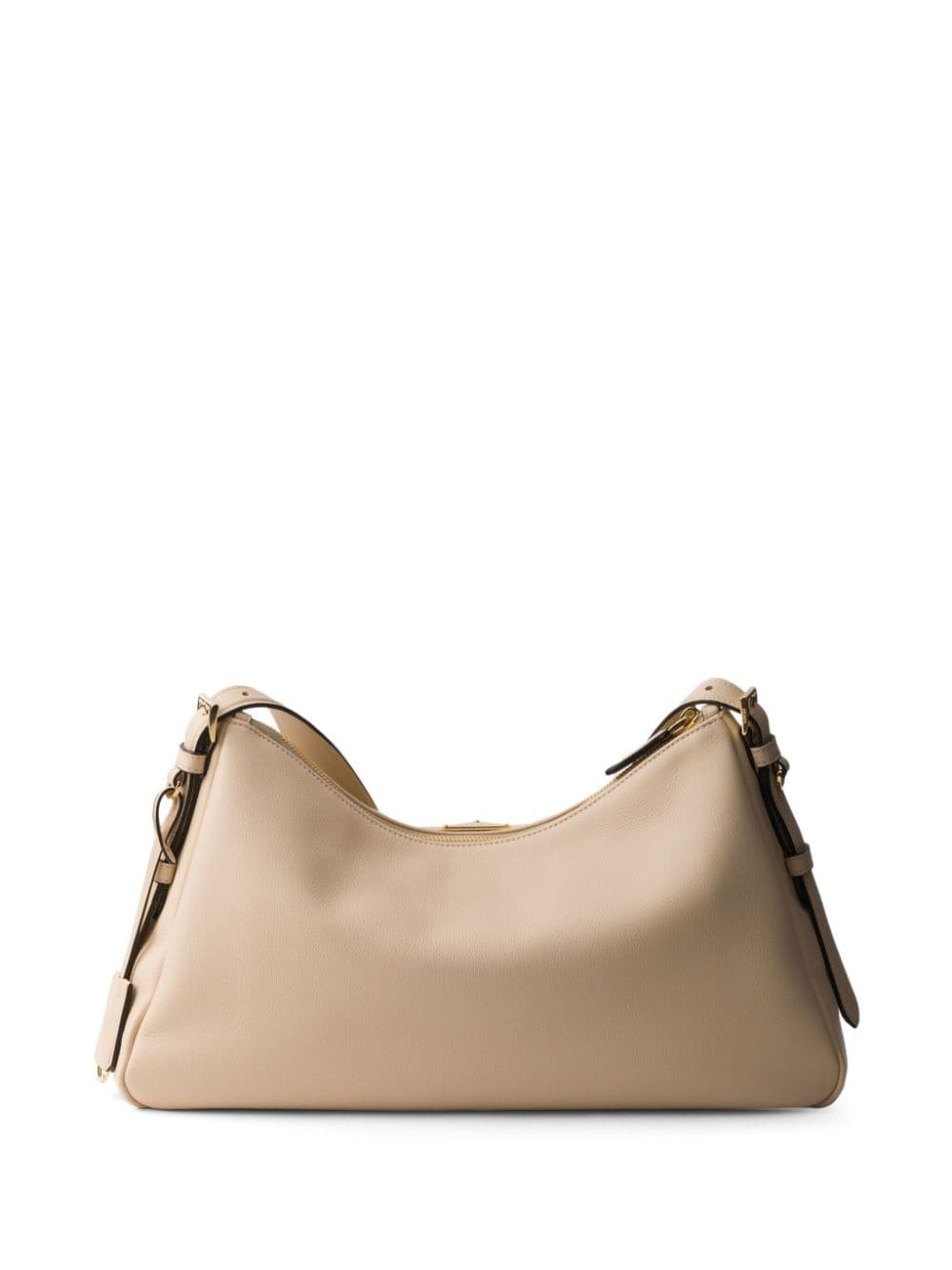 large triangle-logo shoulder bag - 2
