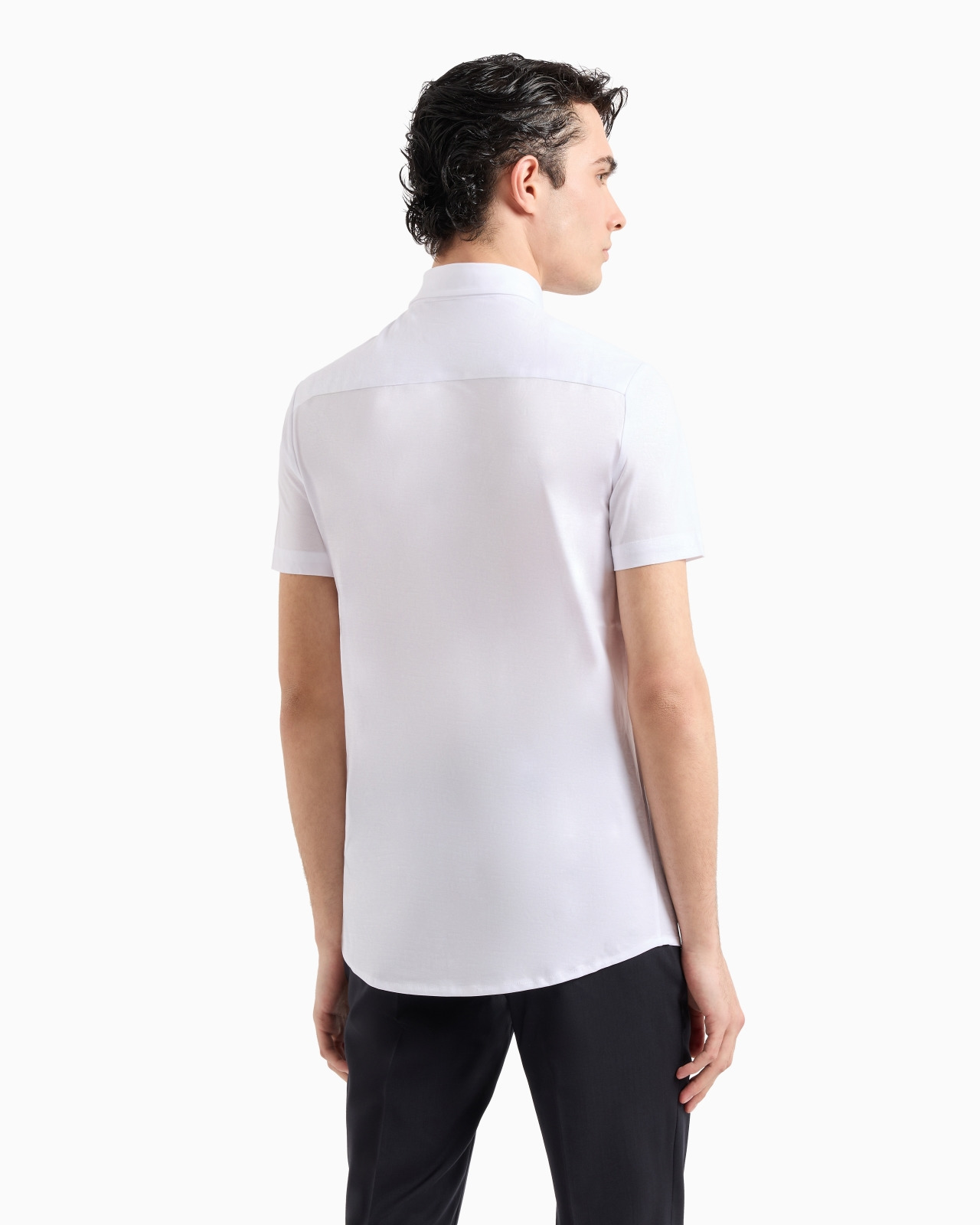 ASV Lyocell-blend jersey short-sleeved shirt - 3