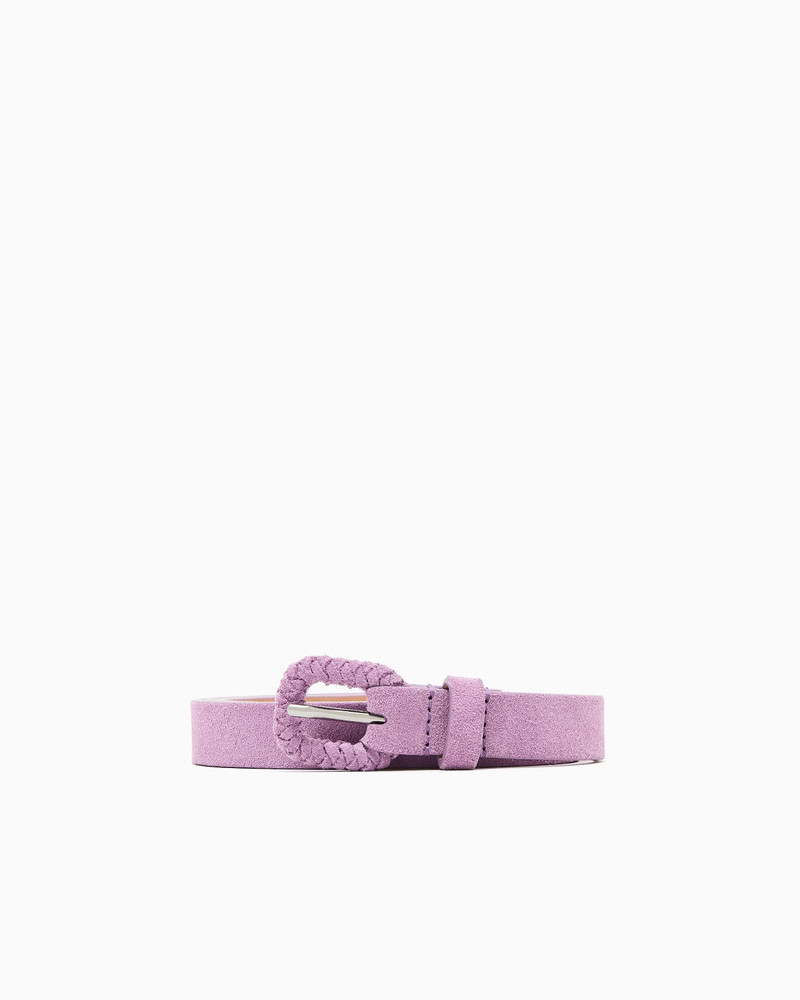 SUEDE BELT WITH BUCKLE 1