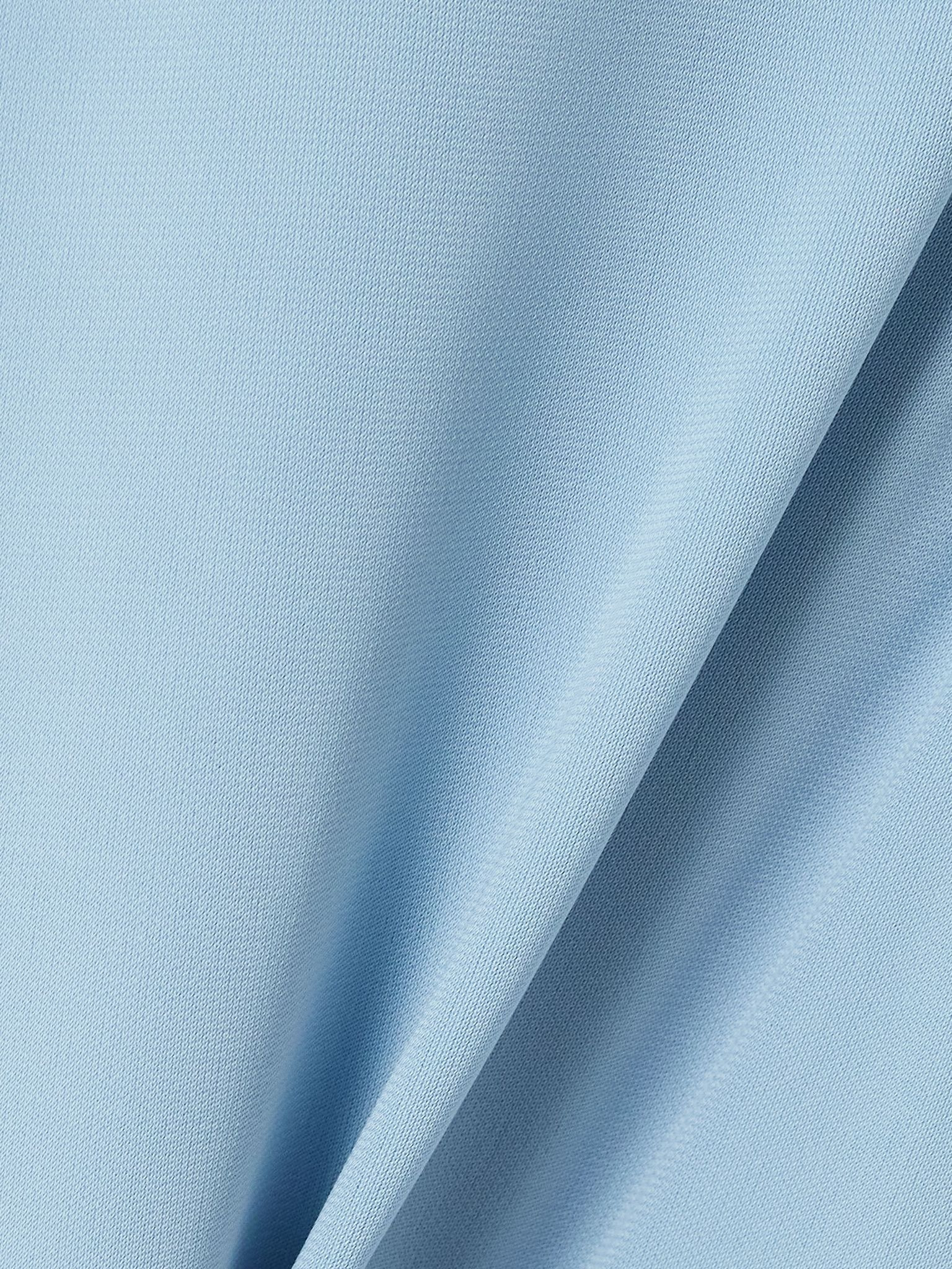 Roisin open-back draped stretch-jersey gown Blue - 4