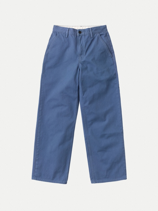 Willa Pants Twill Blue - 1