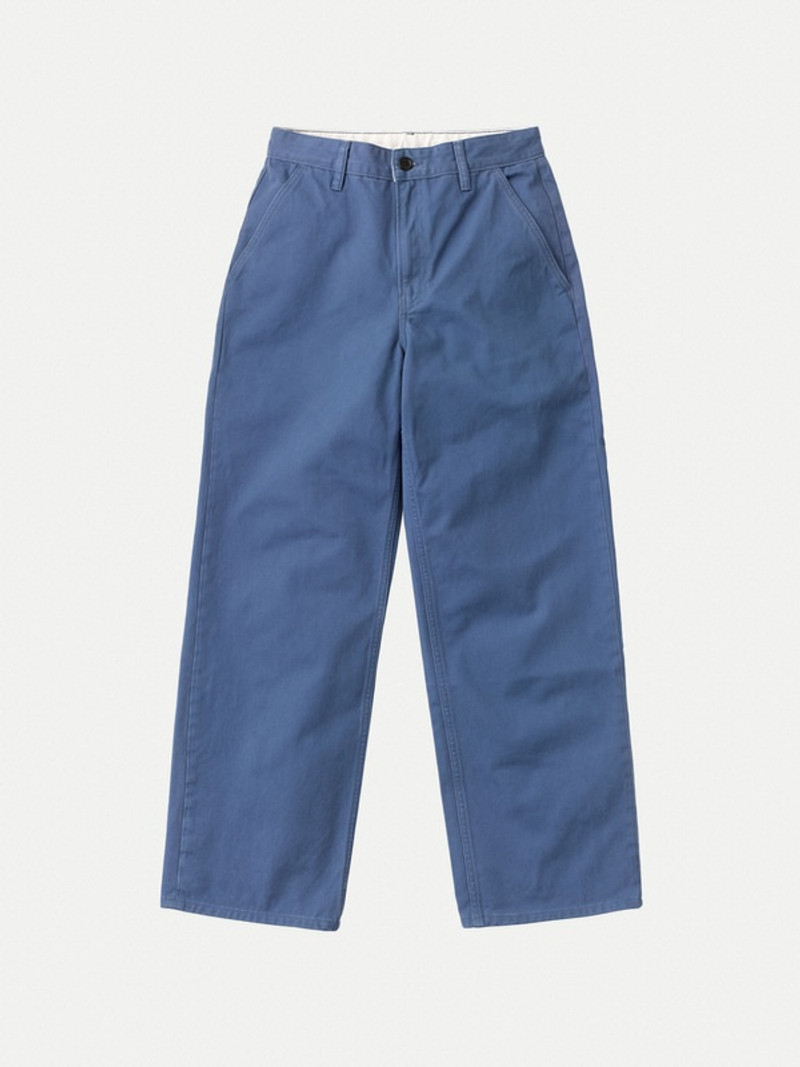 Willa Pants Twill Blue 1