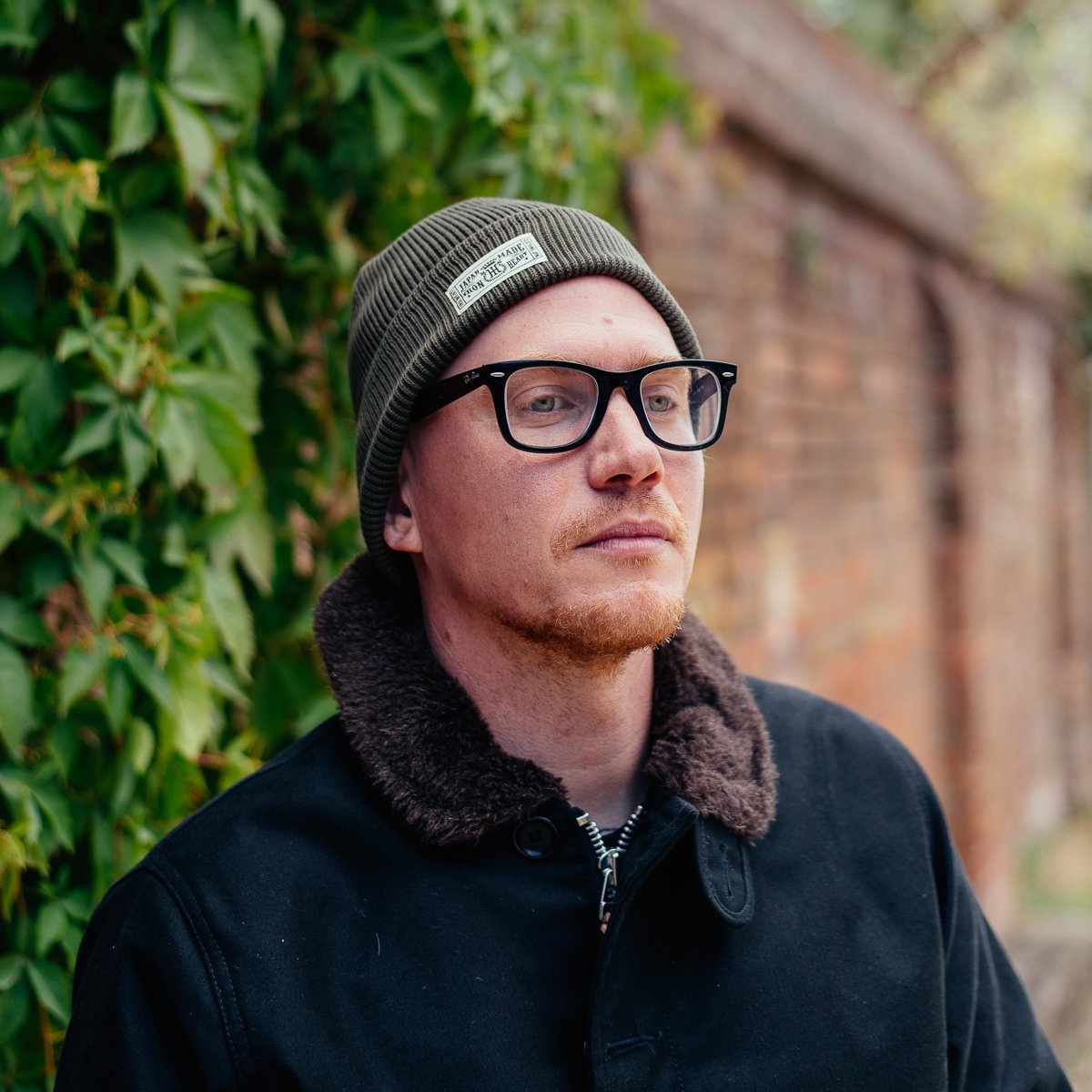 IHG-081-OLV 100% Cotton Ribbed Beanie - Olive - 2