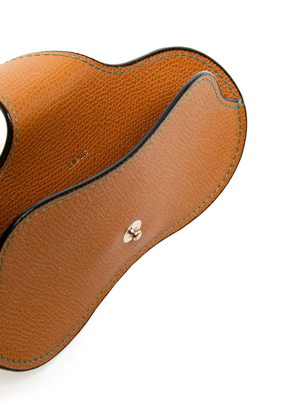 pebbled leather glasses case - 3