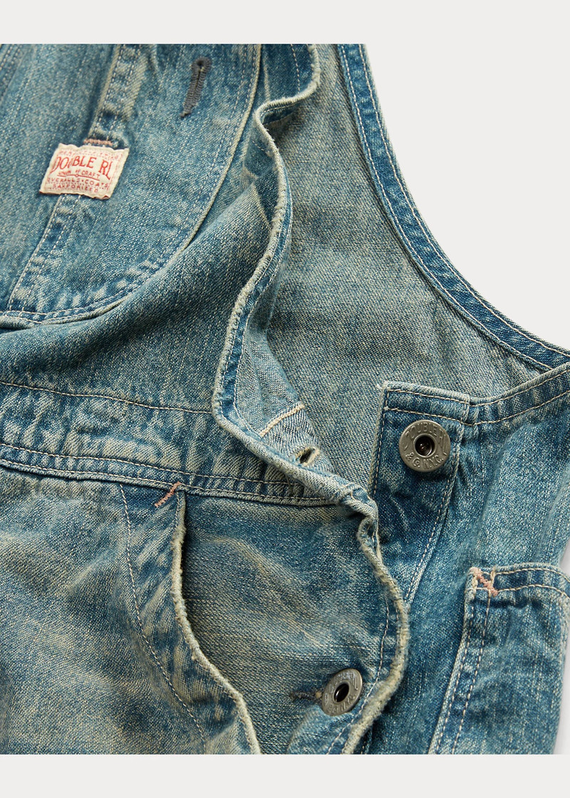 Repaired Wescott Denim Overall 4
