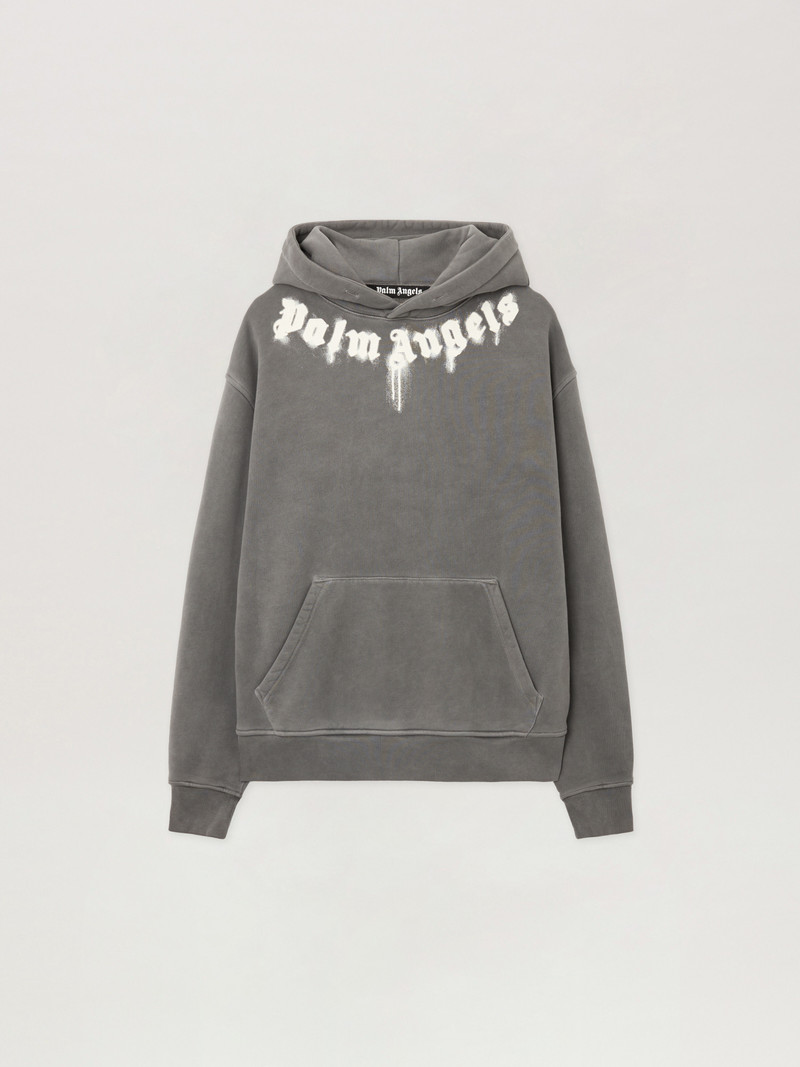 Neck Logo Regular Hoodie 1