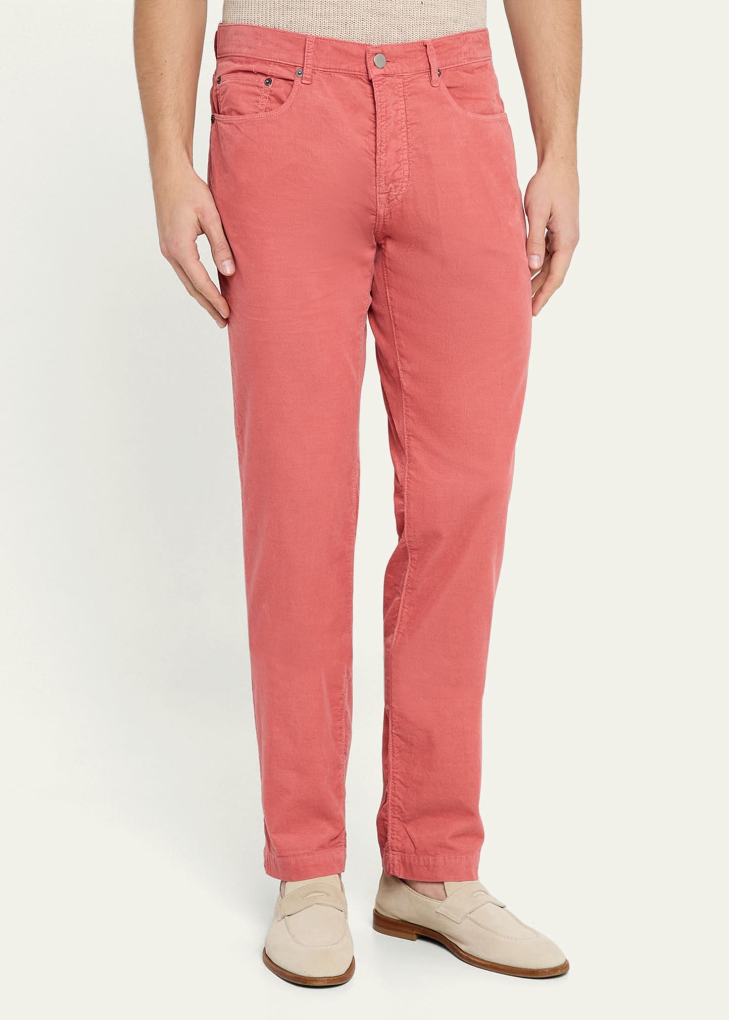 Men's Corduroy 5-Pocket Pants - 4