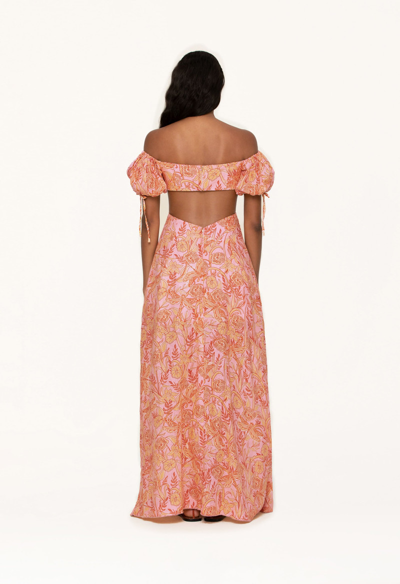 Cielo Vuelo Atardecer Maxi Dress 4