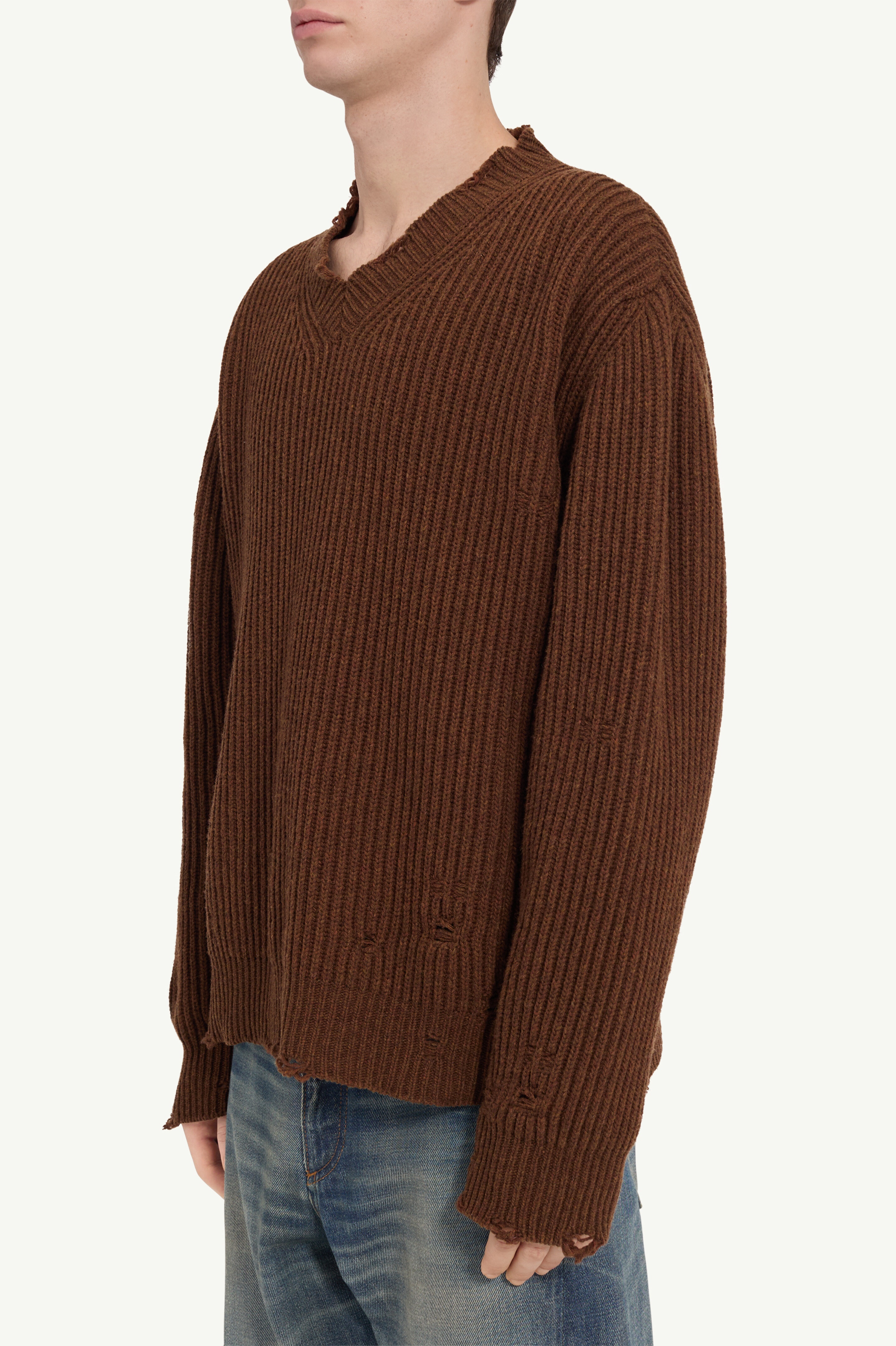 Ribbed wool knit - 5