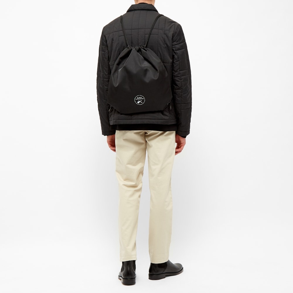 A.P.C. Guitar Logo Swim Bag - 4