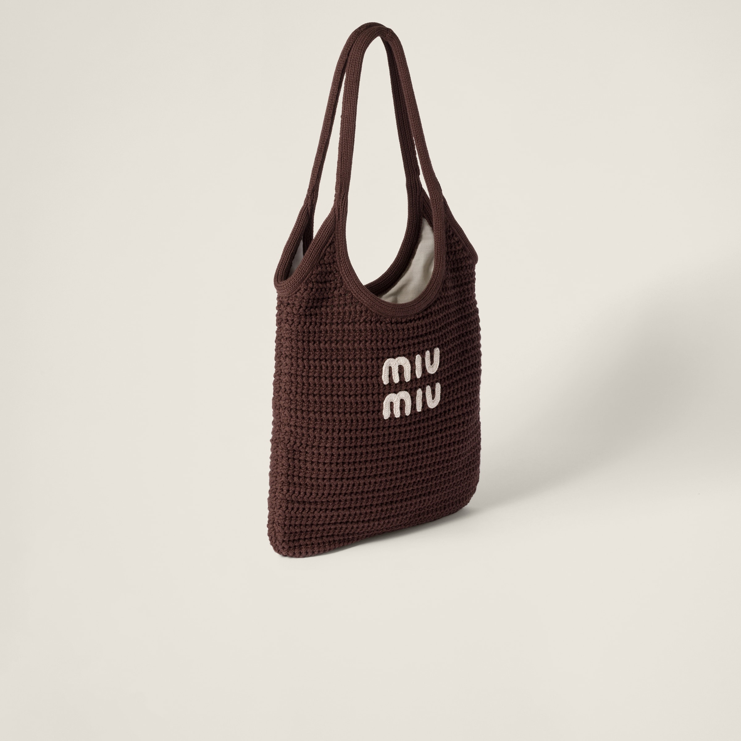 IVY raffia-effect woven tote bag - 3