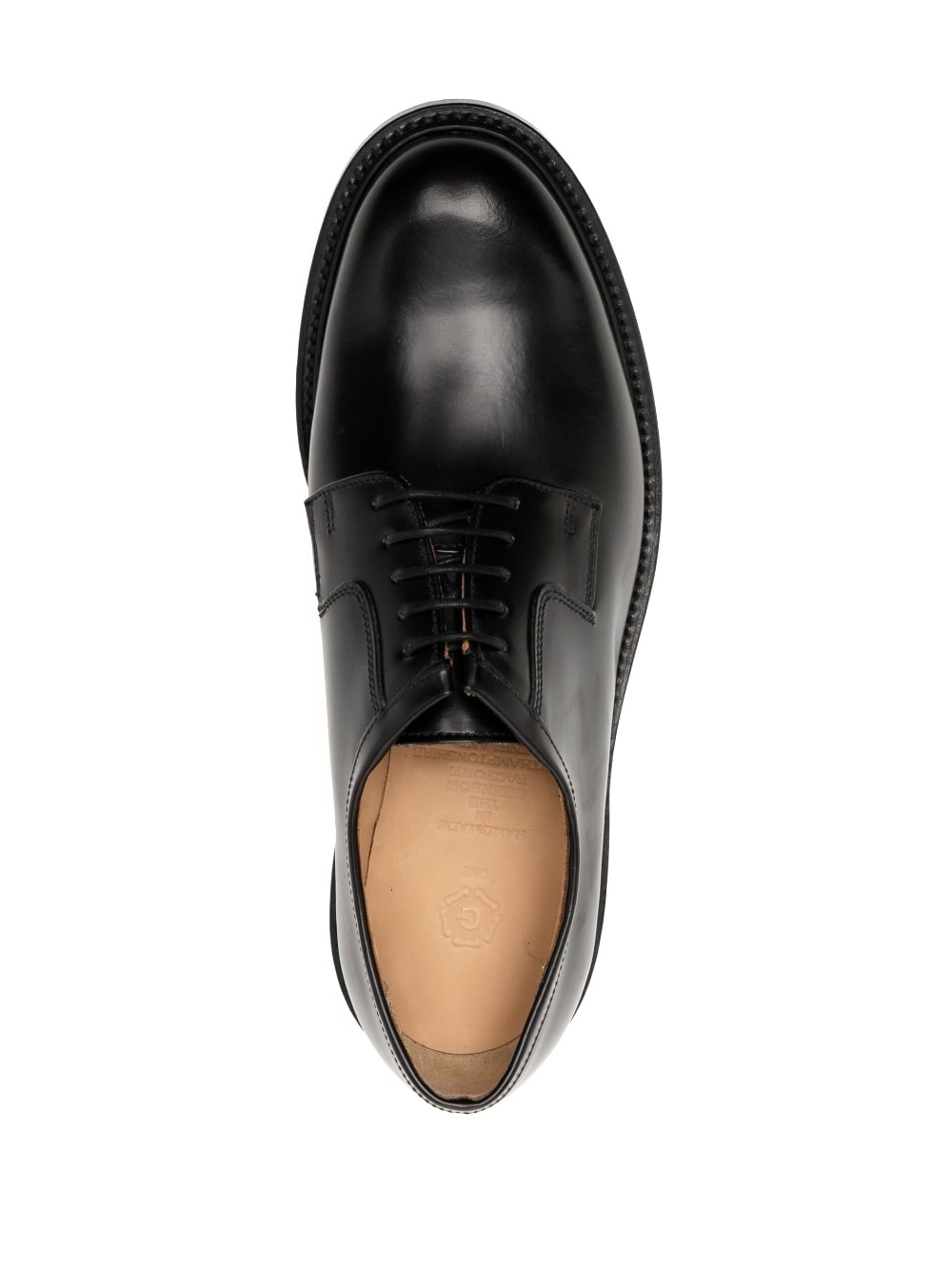 leather derby shoes - 4
