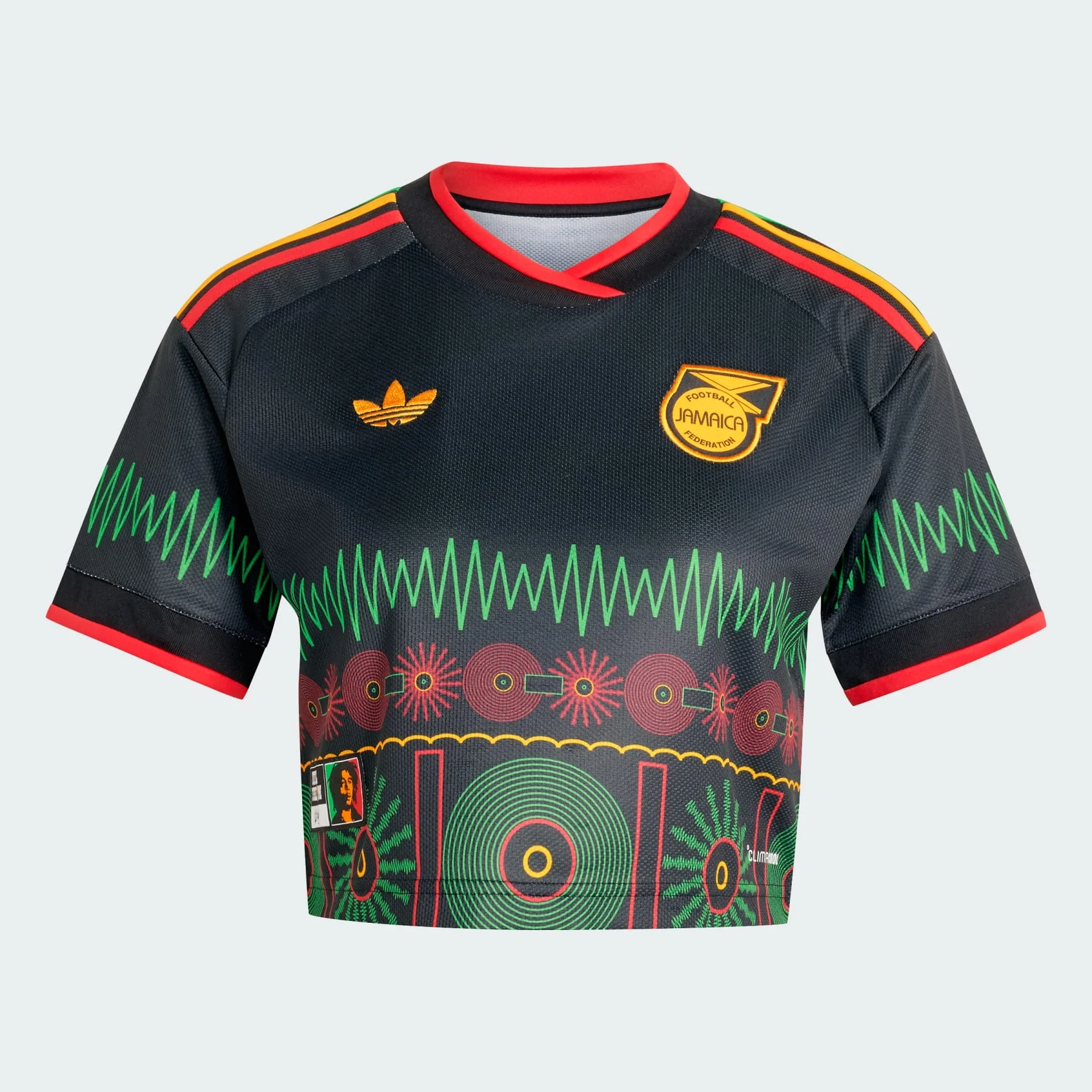 Jamaica 26 x Bob Marley Away Cropped Jersey - 1