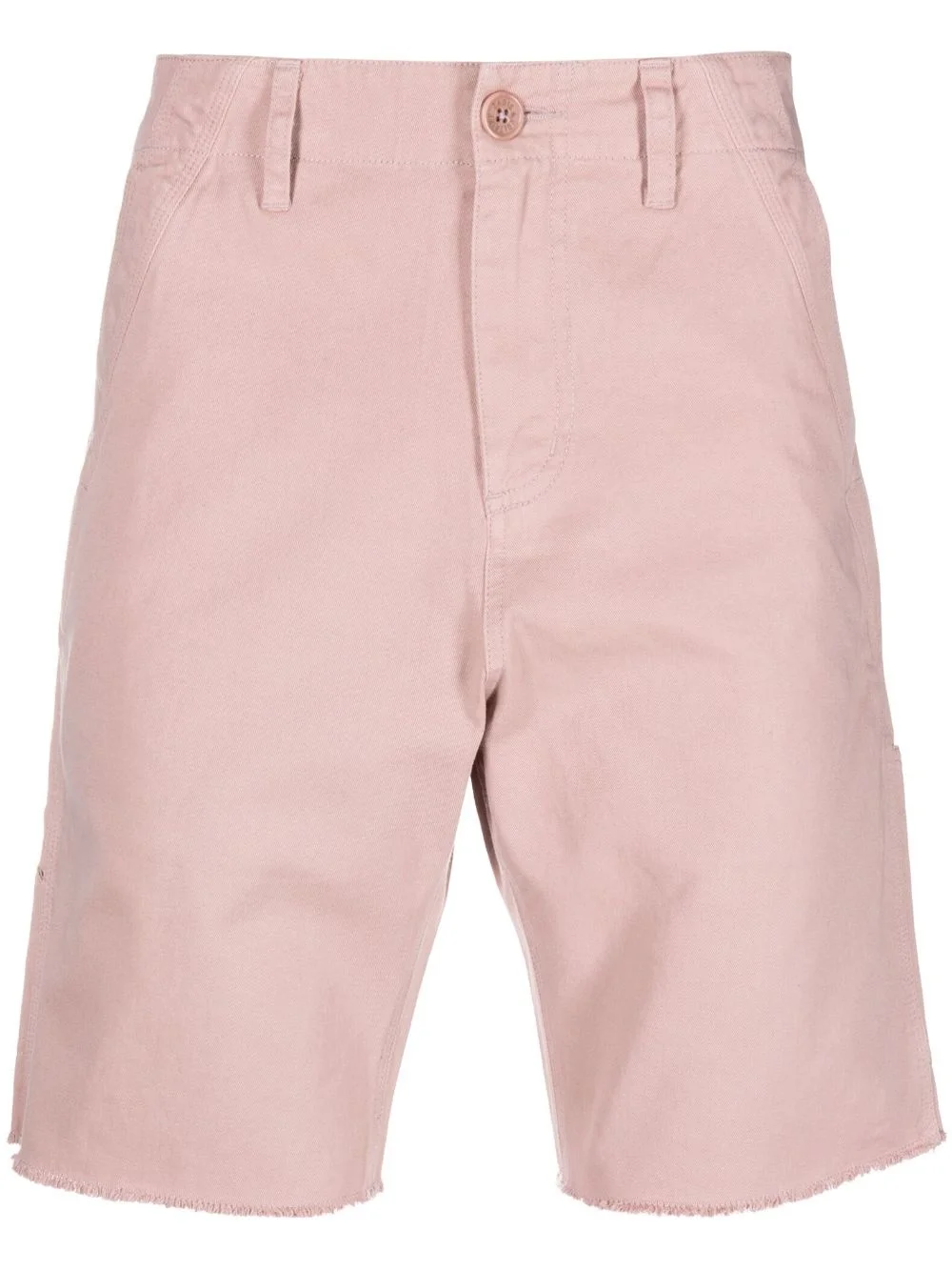 logo-patch cotton bermuda shorts - 1