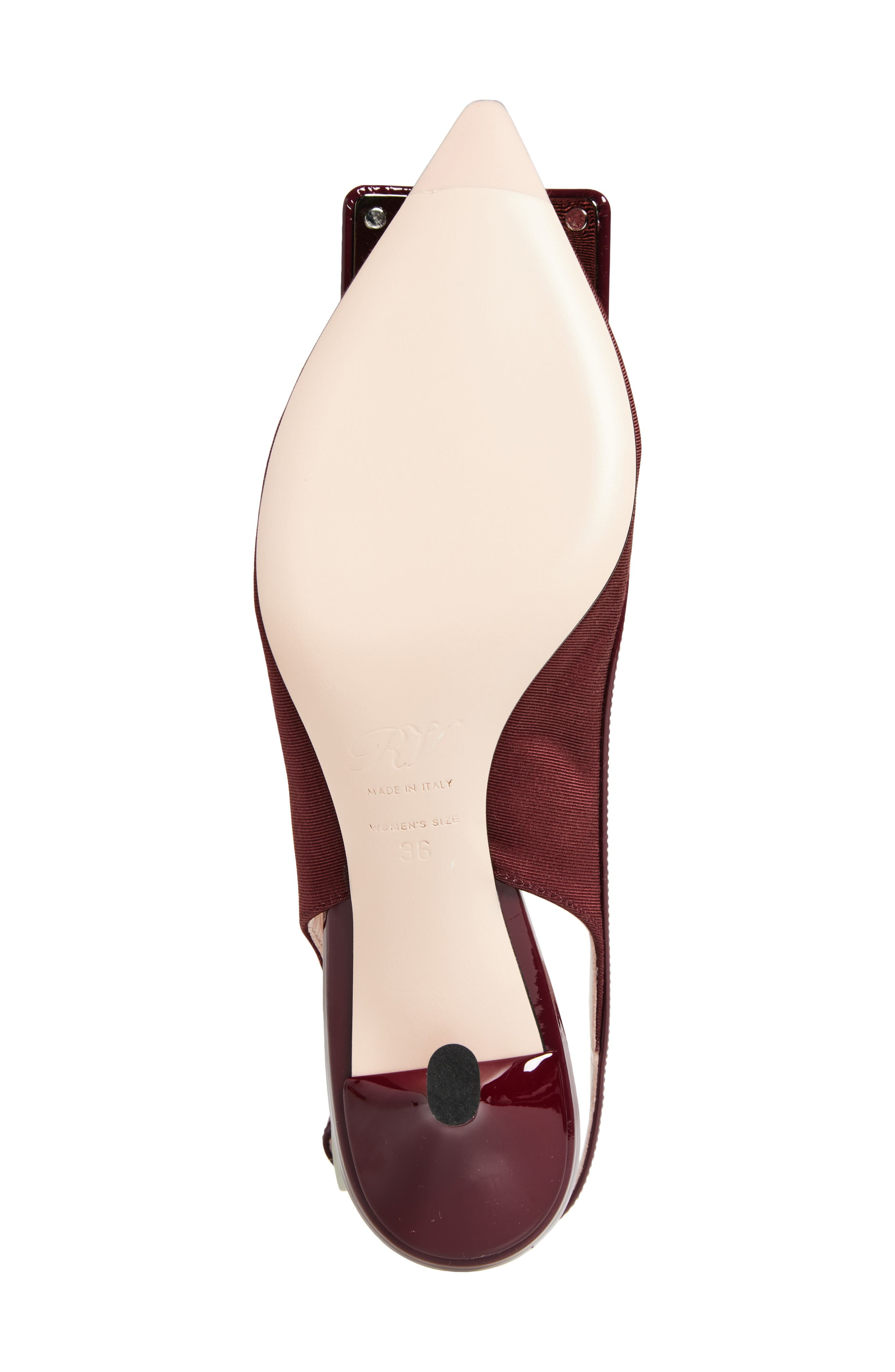 Roger Vivier Viv in the City Slingback Pump in Bright Red at Nordstrom - 6