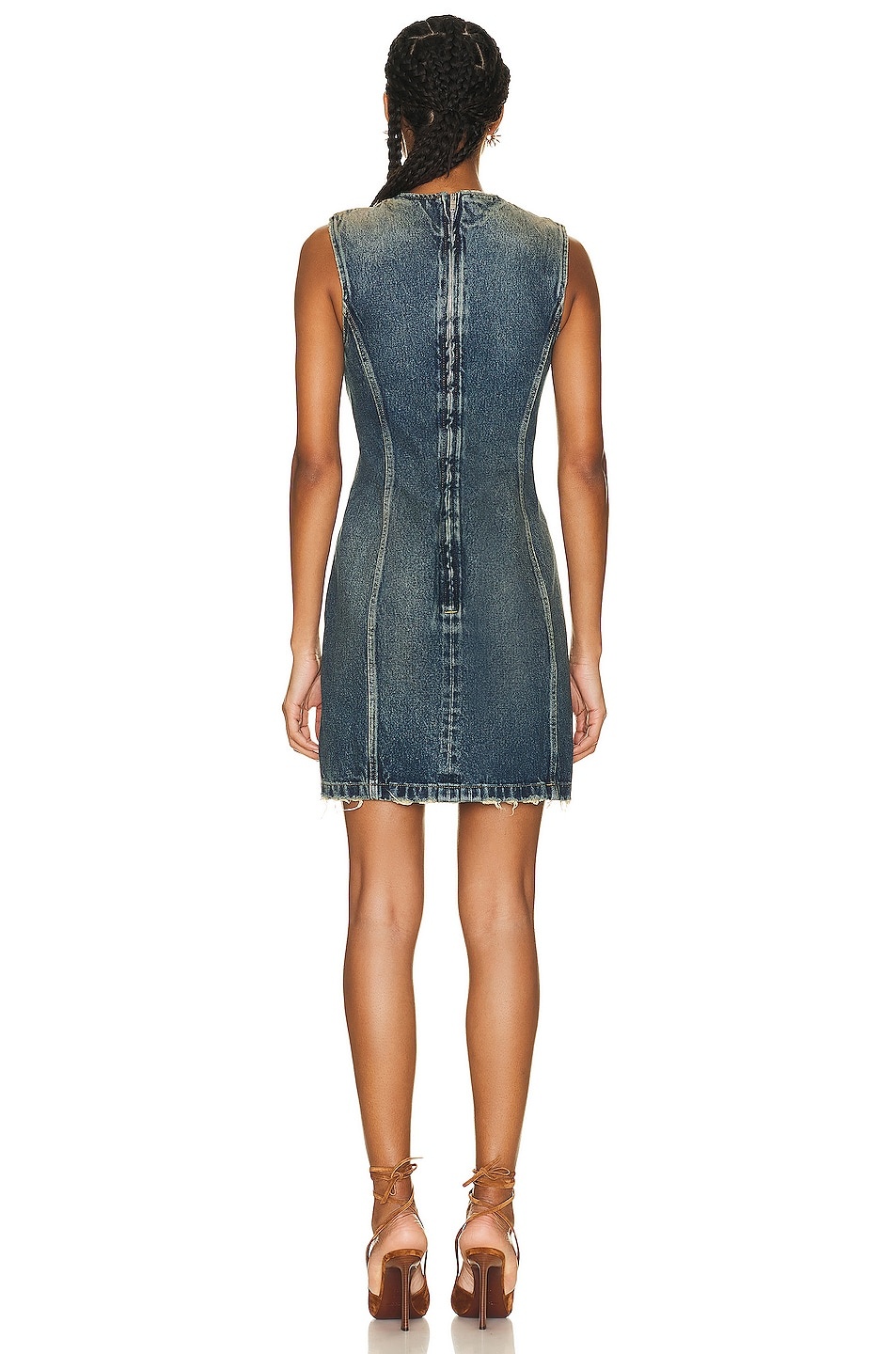 ワンピース GIVENCHY DENIM DRESS GIVENCHY Denim halterneck dress | NET-A-PORTER