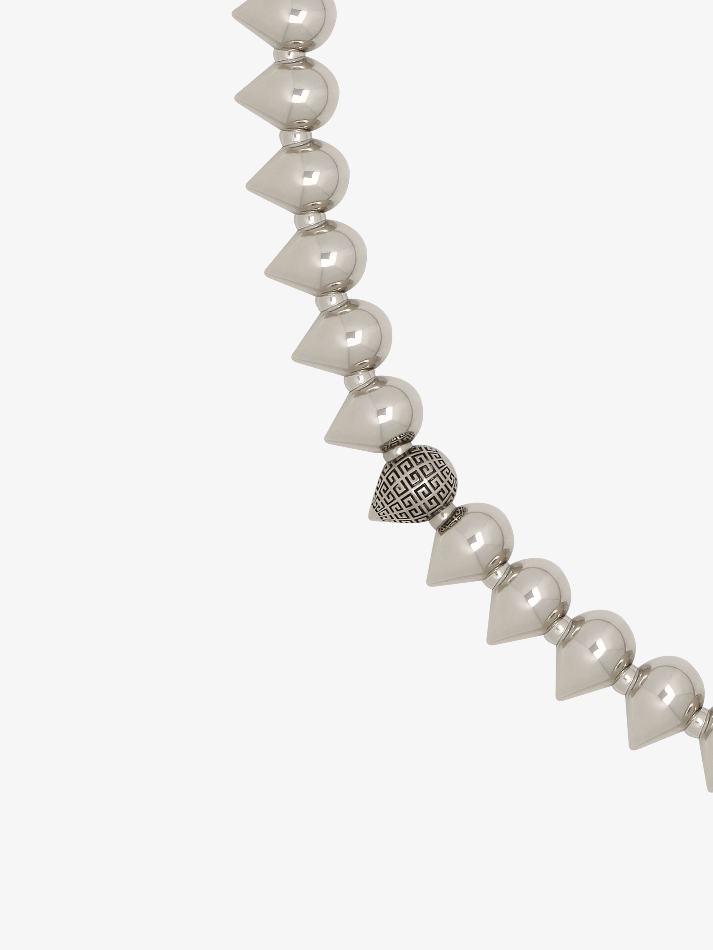 G STUD NECKLACE IN METAL - 2