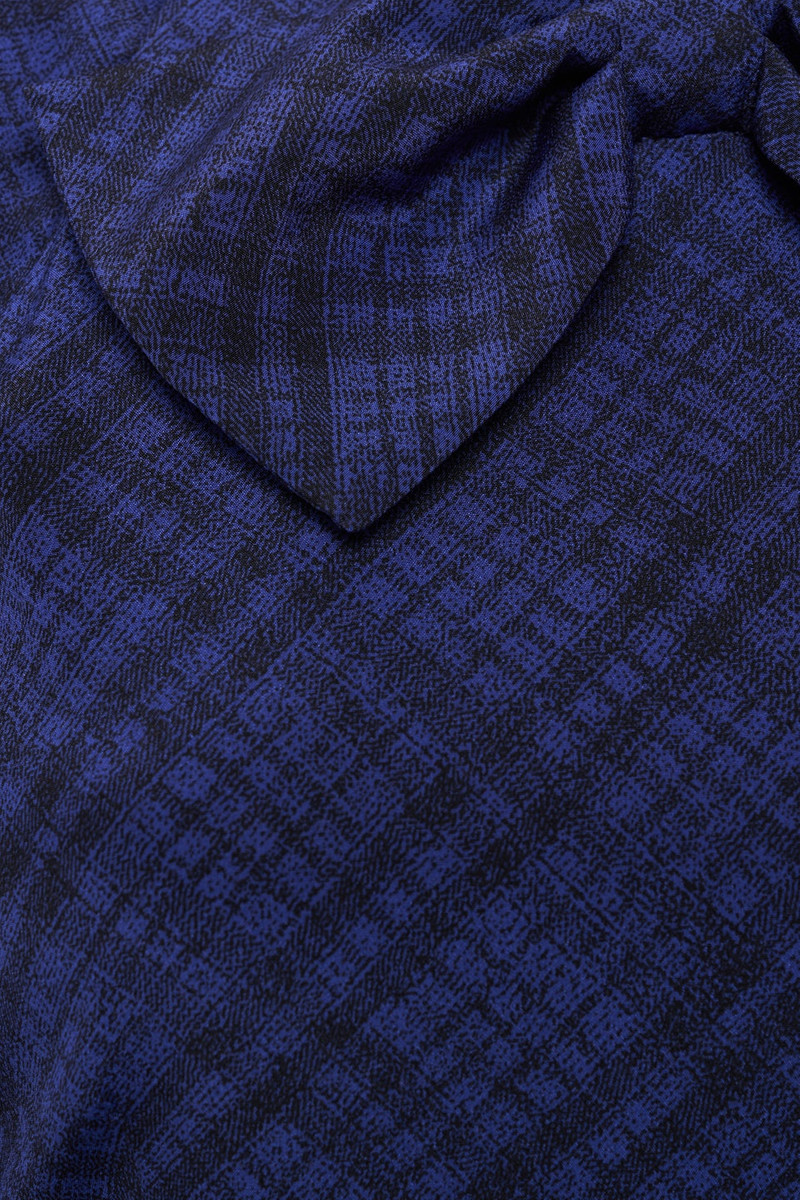 TARTAN PRINT SILK PLEATED DRESS 3