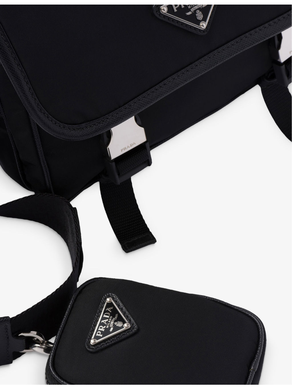 Re-Nylon recycled-nylon shoulder bag - 5