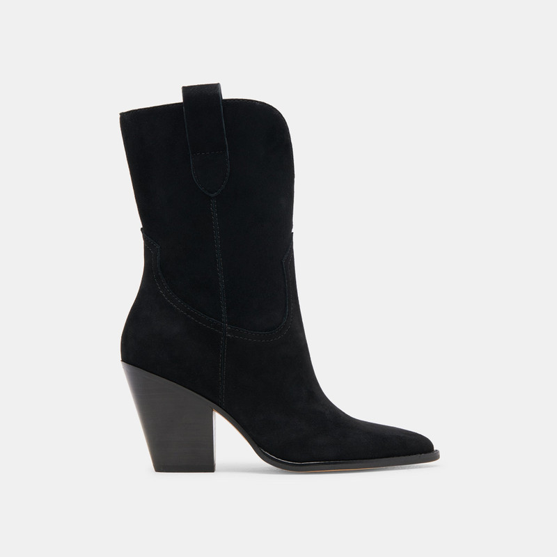 JESSEY BOOTS ONYX SUEDE 1