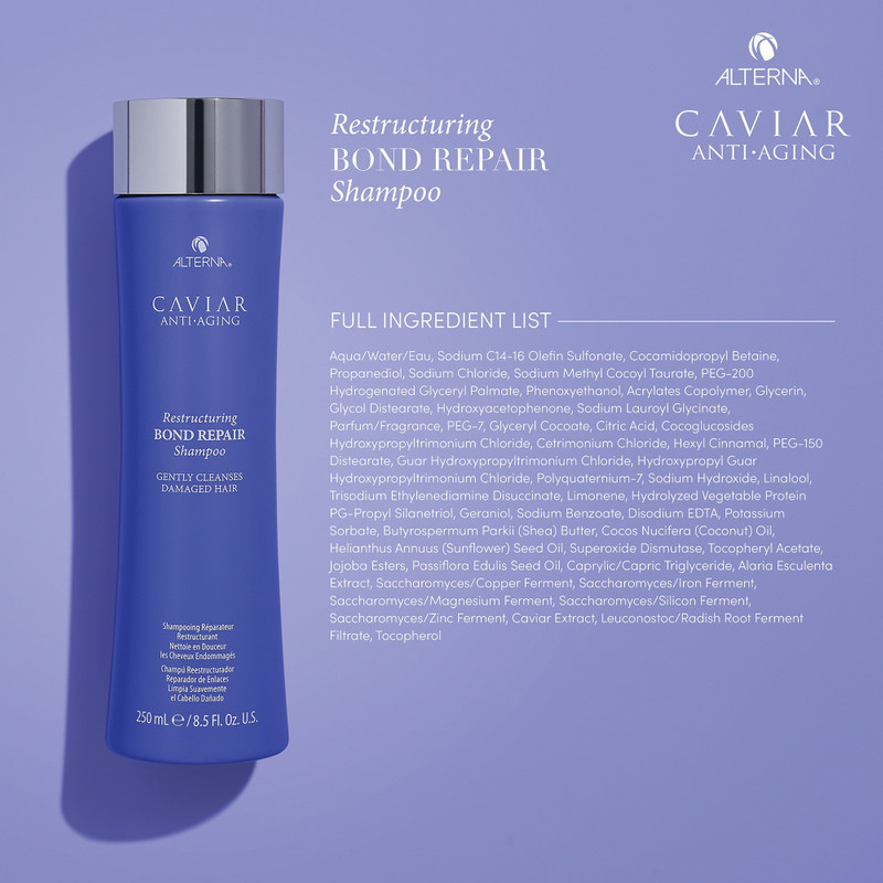 Alterna CAVIAR Anti-Aging Restructuring Bond Repair Shampoo 8.5 oz 8